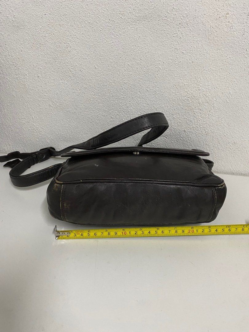 Leather Sheep Leather Sling Bag Size ONE SIZE - 6 Thumbnail