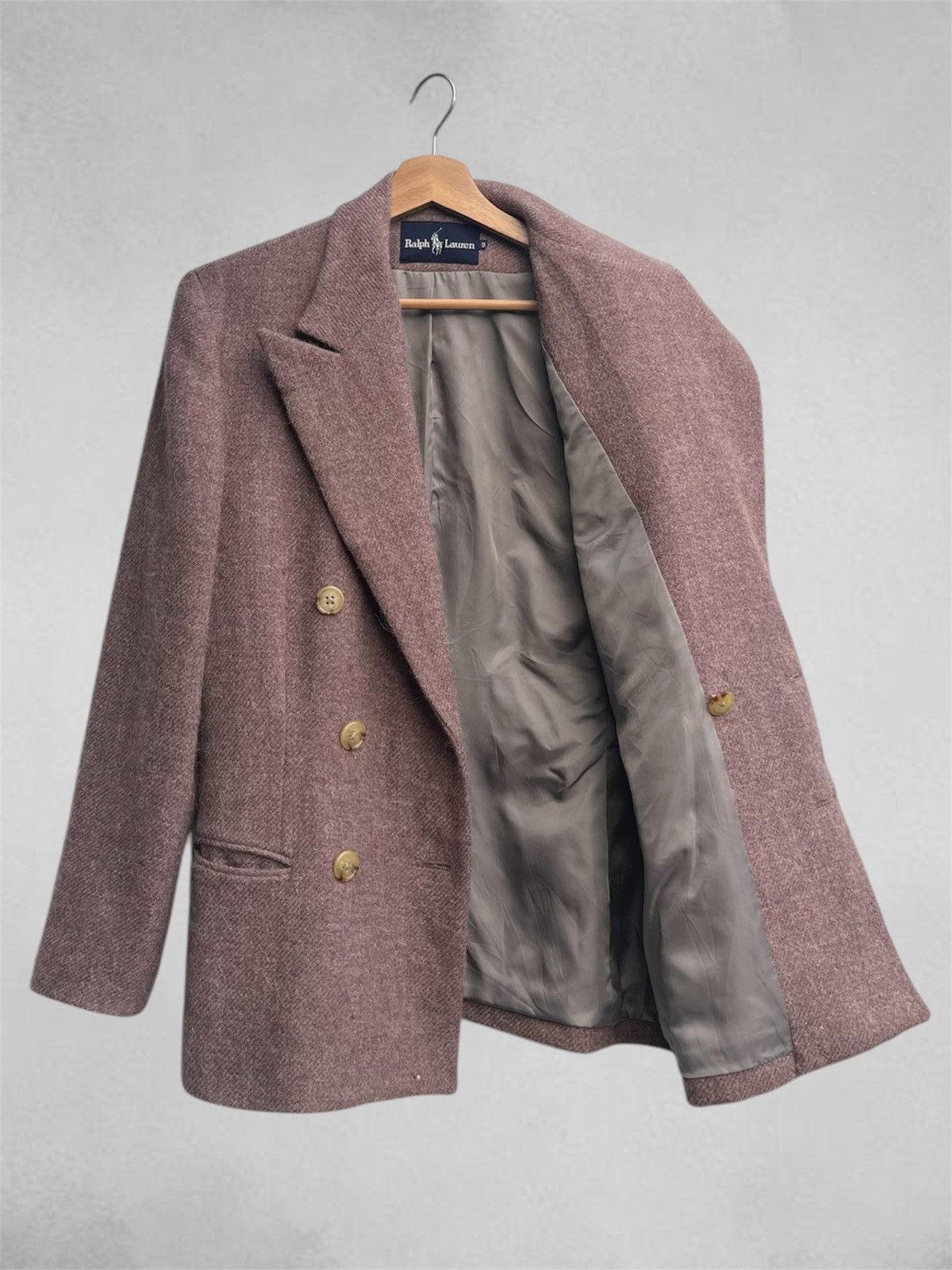 Ralph Lauren Vintage Ralph Lauren Double Breasted Wool Jacket Size M / US 6-8 / IT 42-44 - 5 Thumbnail