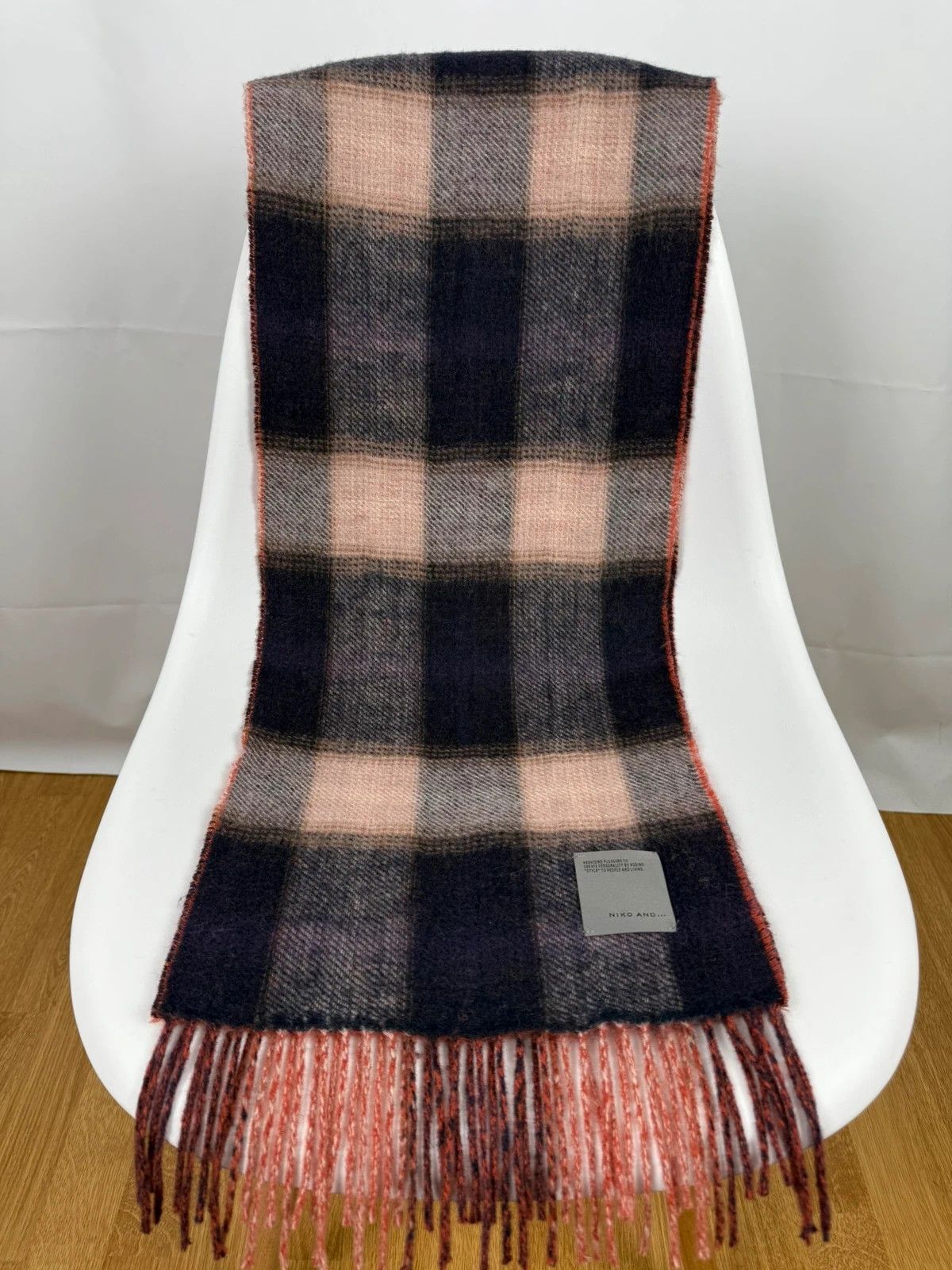 Other Nico And. Plaid Wool Cashmere Scarf Size ONE SIZE - 2 Thumbnail