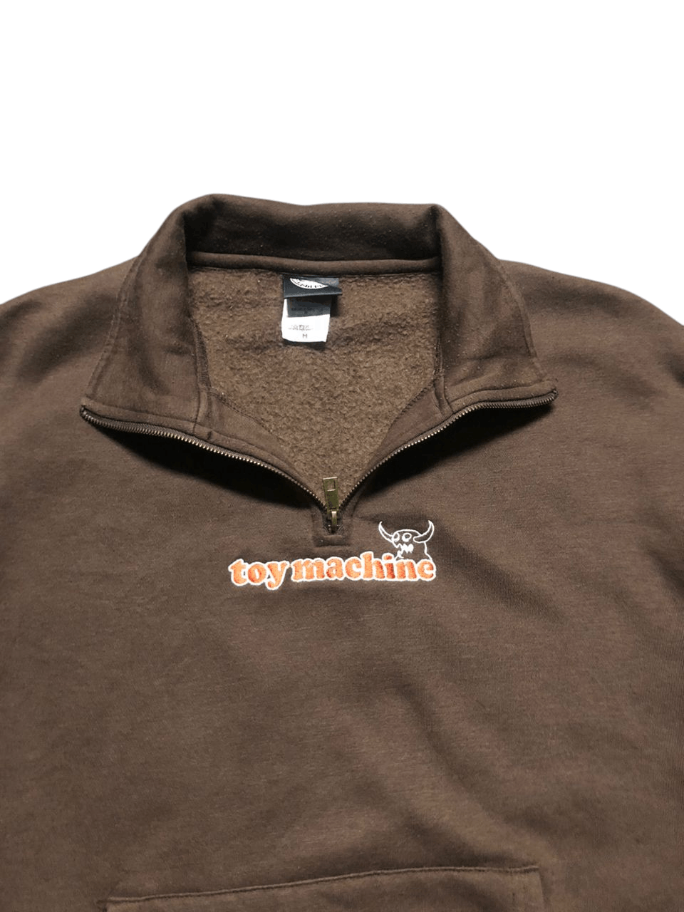 Toy Machine Toy Machine Half Zipper Sweatshirt Center SpellOut With Logo Size US M / EU 48-50 / 2 - 3 Thumbnail