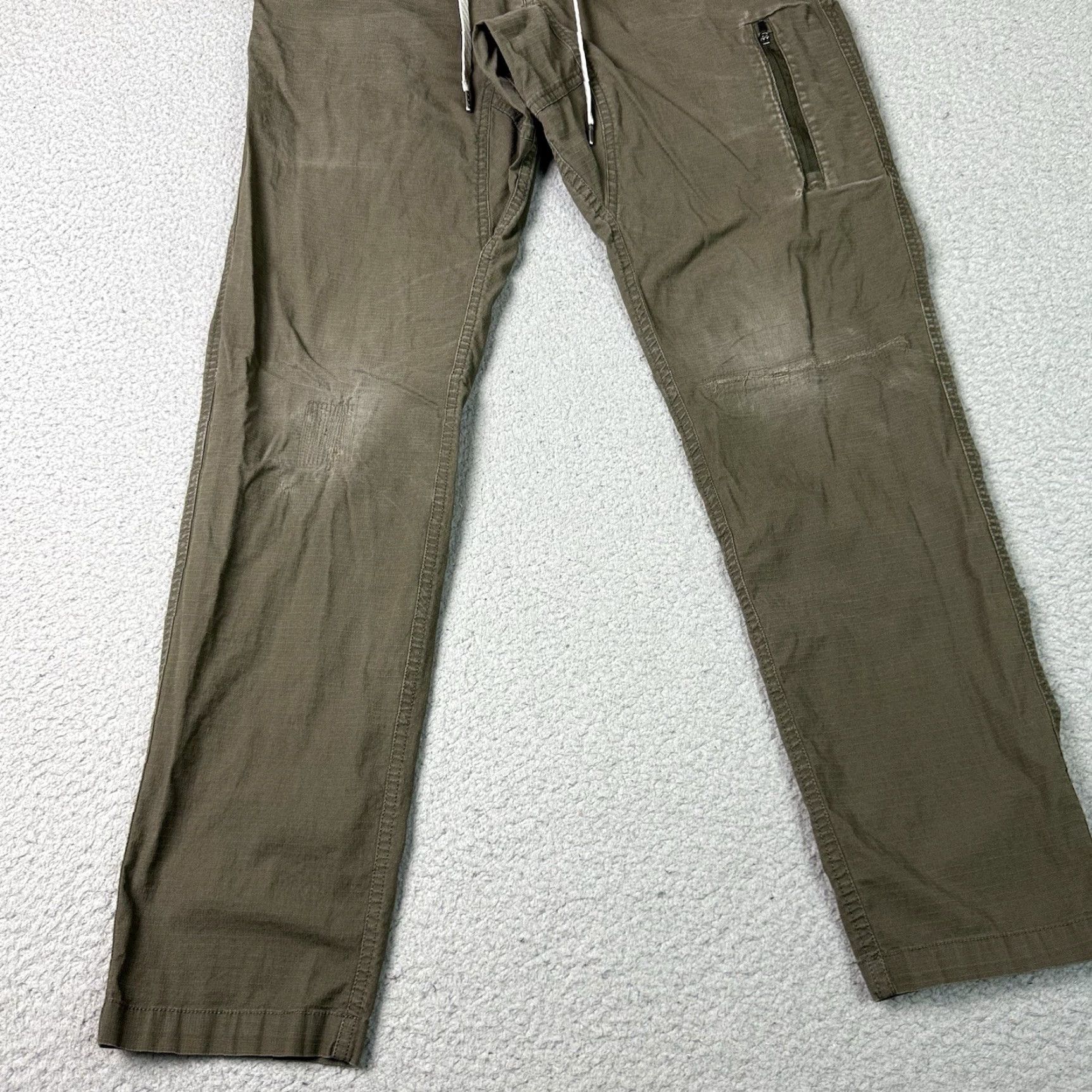 Vuori Vuori Pants Mens Small Brown Ripstop Jogger Cargo Distressed S Inseam 29 in Regular Straight Sit? Size US 28 / EU 44 - 4 Thumbnail