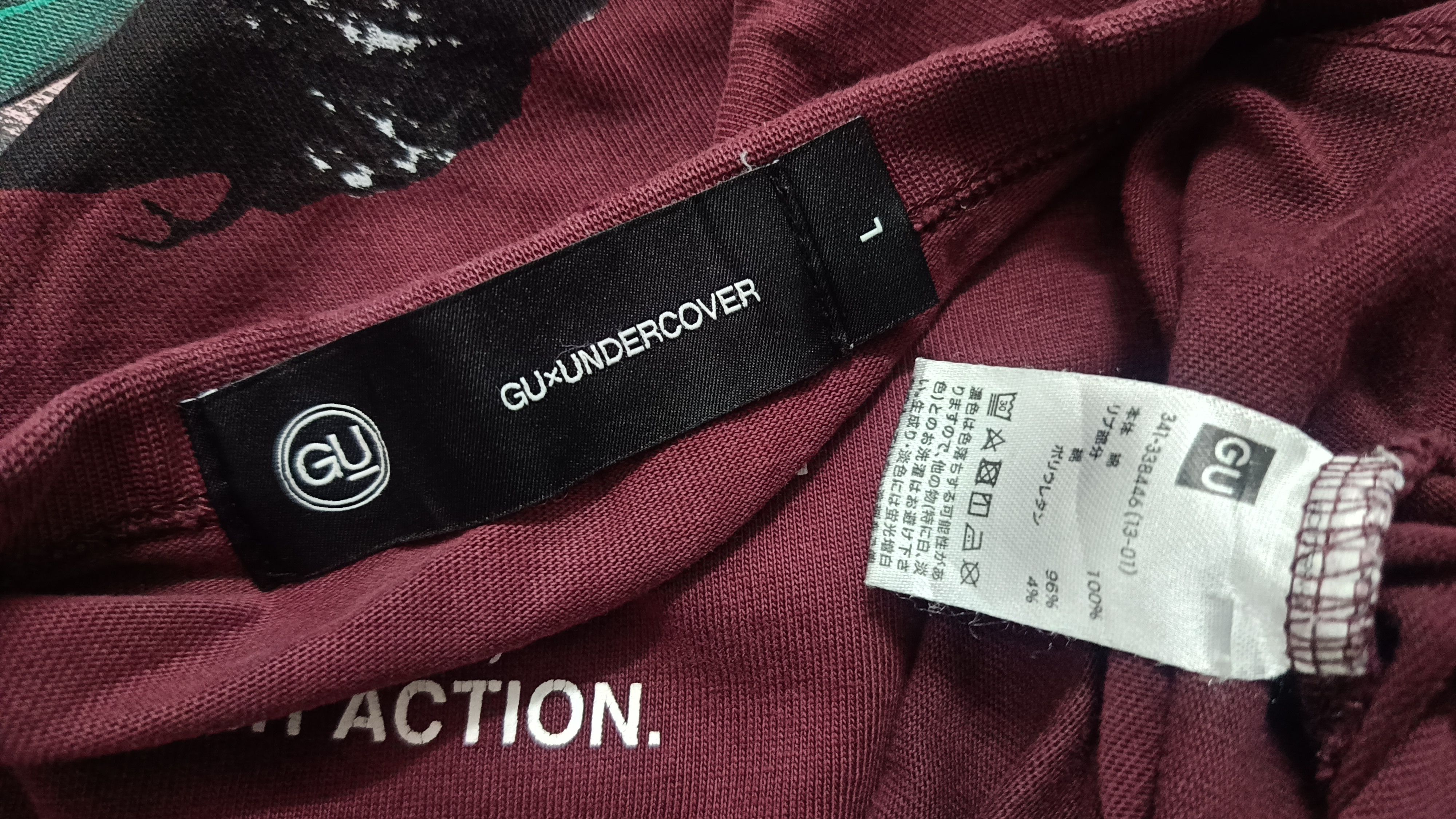 GU × Undercover 🔥🔥 Rare Gu X Undercover Long sleeve Tee Size US L / EU 52-54 / 3 - 7 Thumbnail