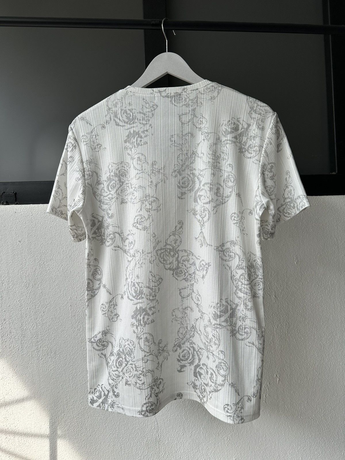 Tornado Mart 00's Tornado Mart floral overprinted mesh tee Size US M / EU 48-50 / 2 - 10 Thumbnail