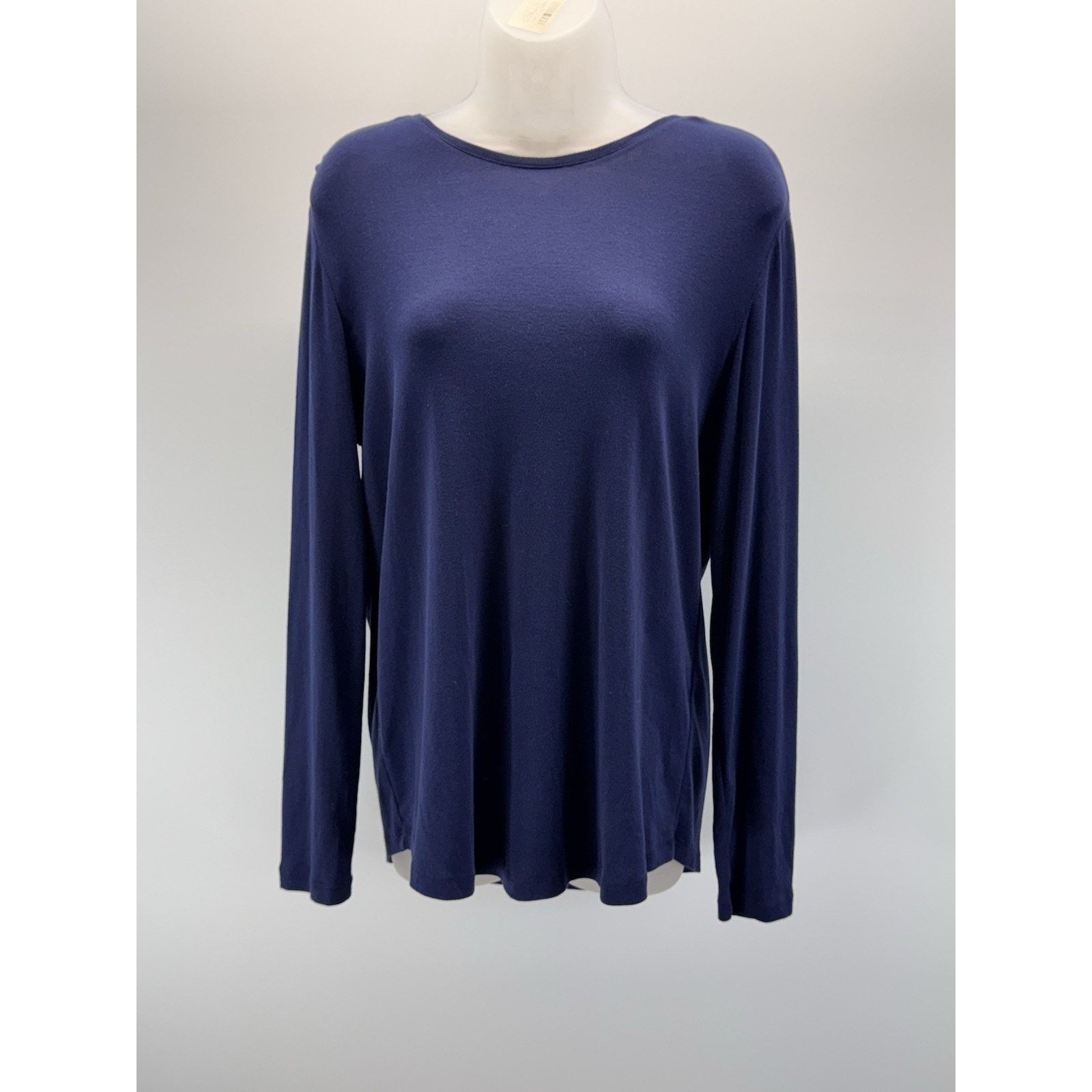 Chicos Chico's Navy Blue Pullover Sweater Women’s Size 2 L Size L / US 10 / IT 46 - 1 Thumbnail