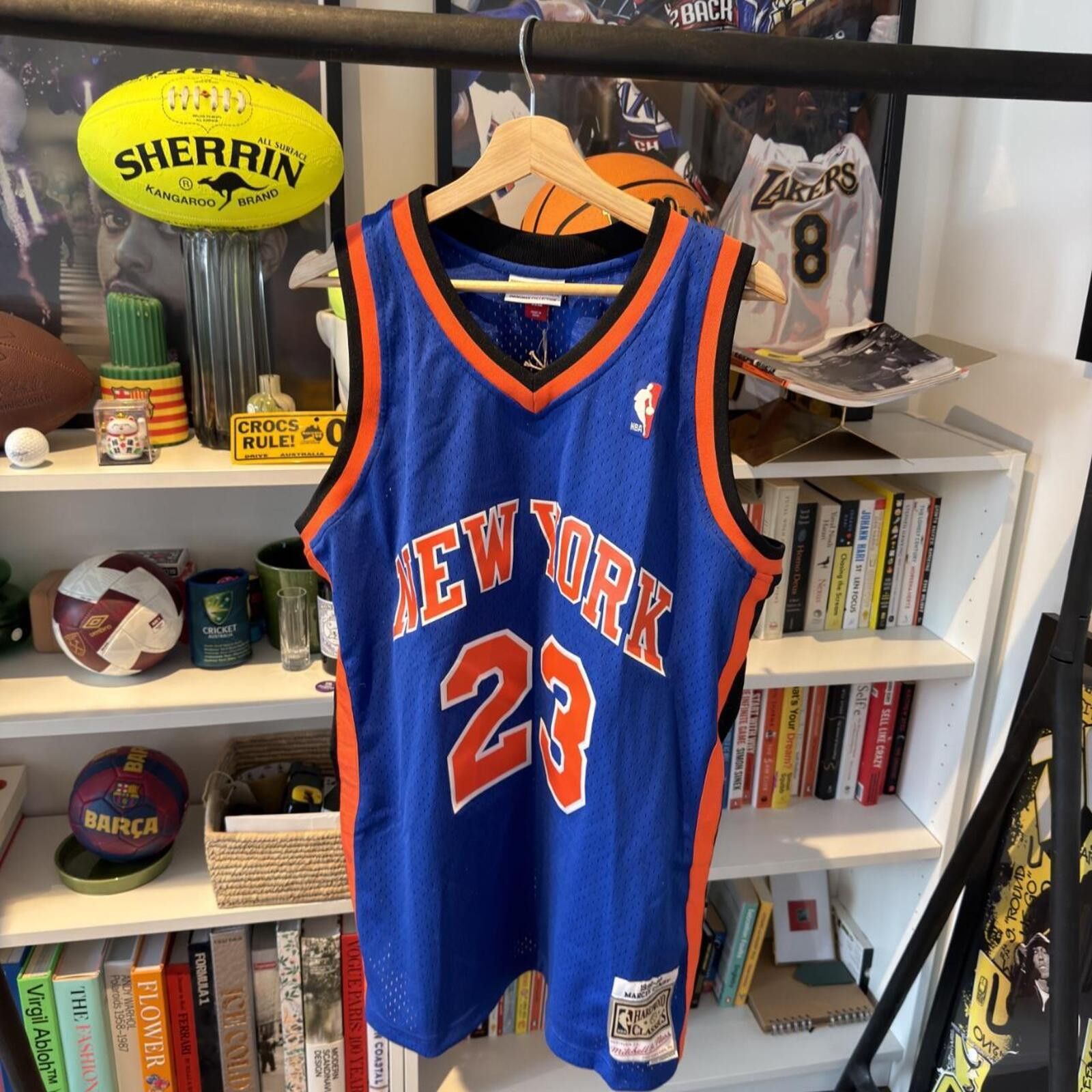 Mitchell & Ness Mitchell & Ness New York Knicks basketball jersey Size US XL / EU 56 / 4 - 1 Thumbnail