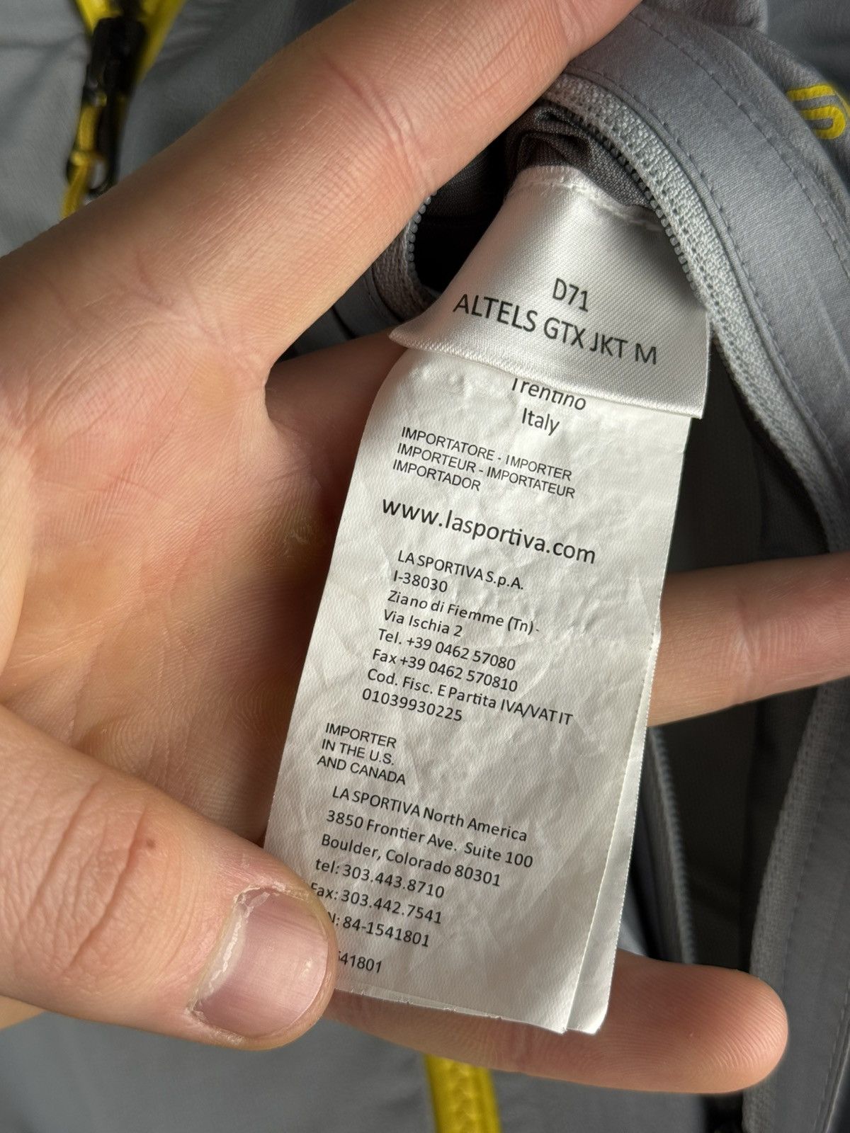 La Sportiva La Sportiva Altels Gore-Tex Light Jacket Size US XL / EU 56 / 4 - 11 Thumbnail