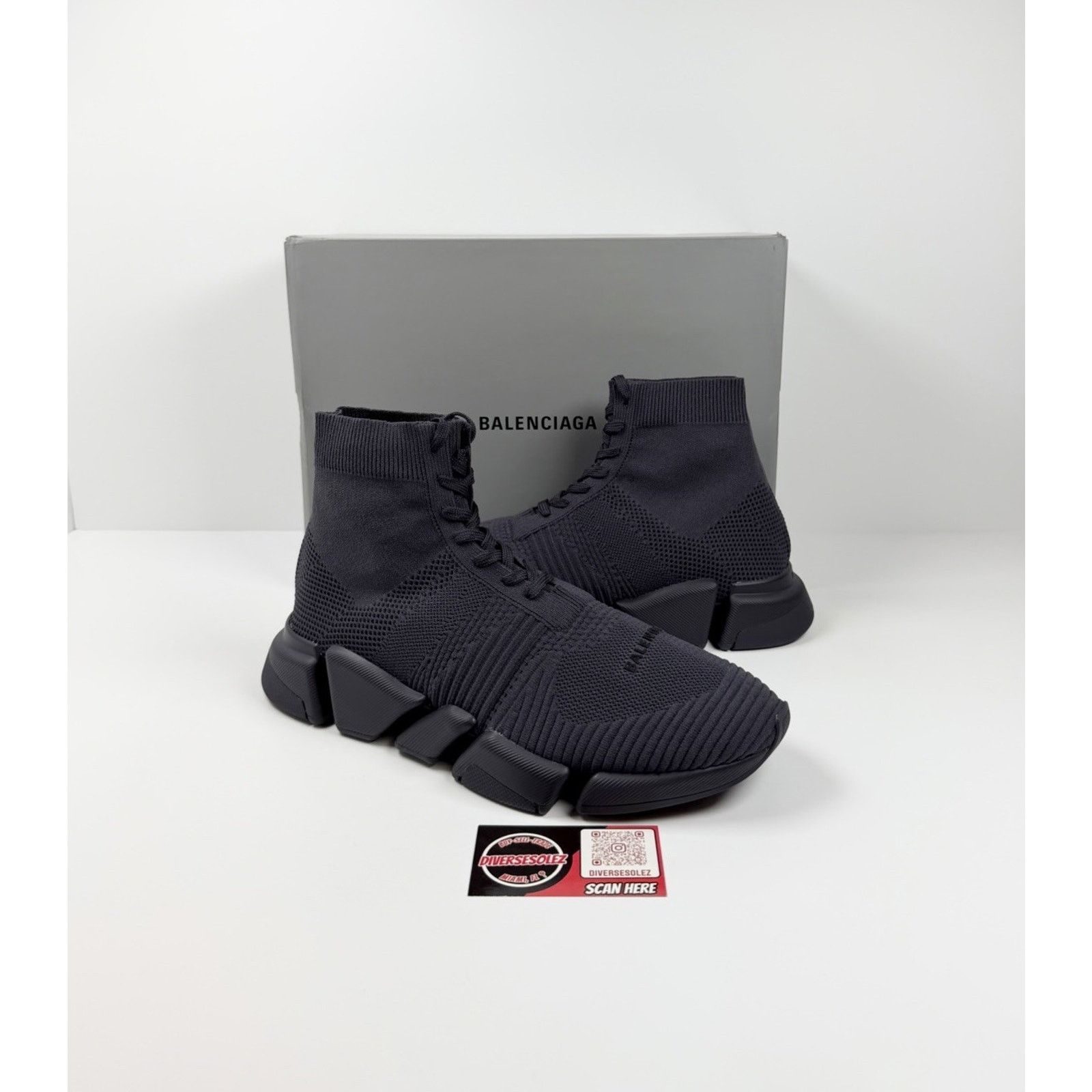 Balenciaga Size 47EU/14US - Balenciaga Speed Lace Up NEW/RETAIL $1K! Size US 14 / EU 47 - 1 Thumbnail