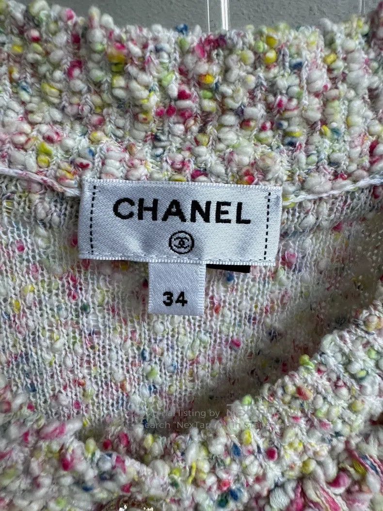 Chanel Chanel 25P colourful small fragrance style dress Size XXS / US 00 / IT 34 - 5 Thumbnail