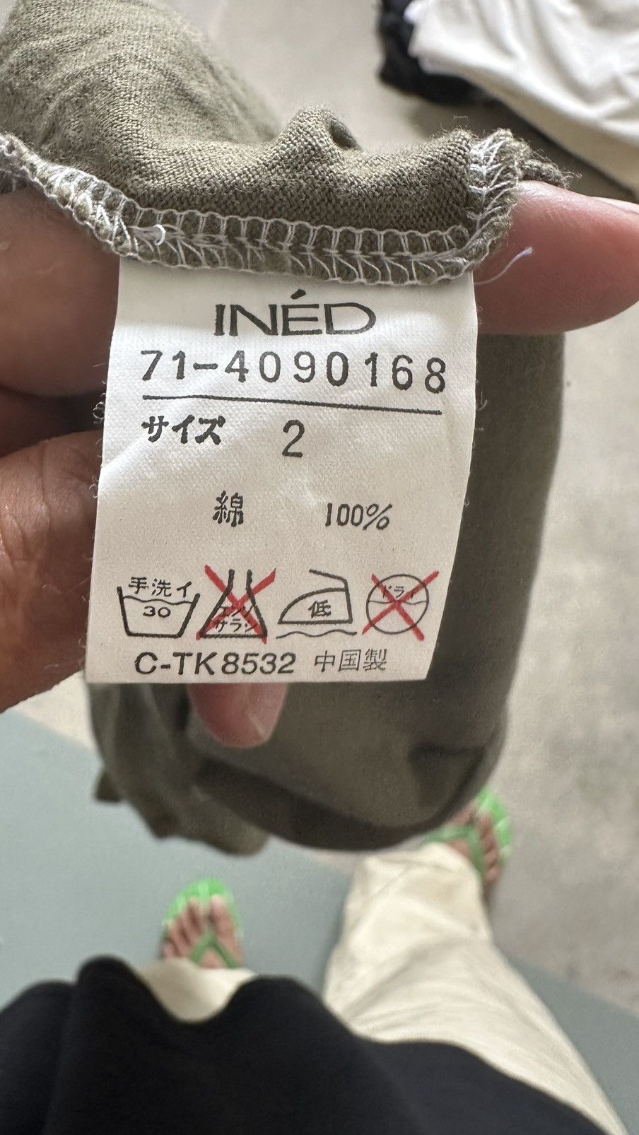 Yohji Yamamoto INED JAPANESE BRAND BASIC TEE Size US M / EU 48-50 / 2 - 5 Thumbnail