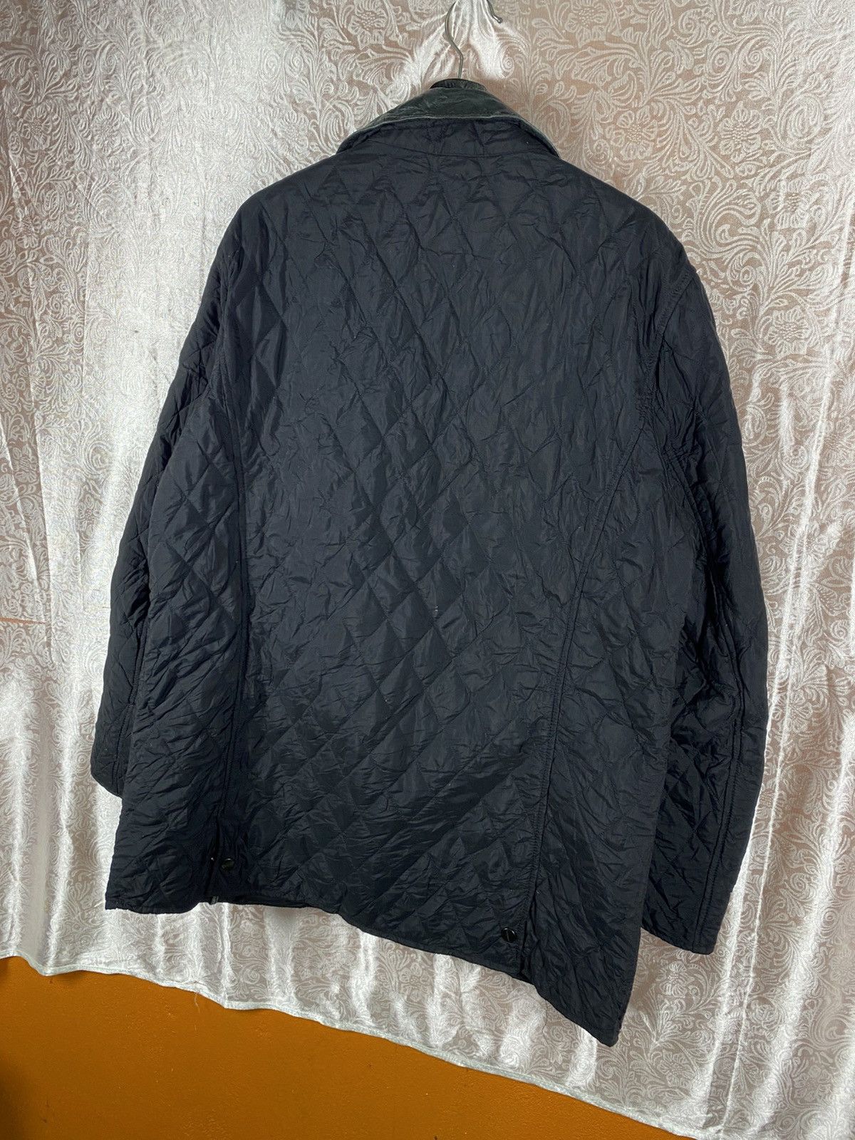 Salvatore Ferragamo Salvatore Ferragamo Black Quilted Jacket Luxury Outerwear Size XXL / US 16-18 / IT 52-54 - 11 Thumbnail