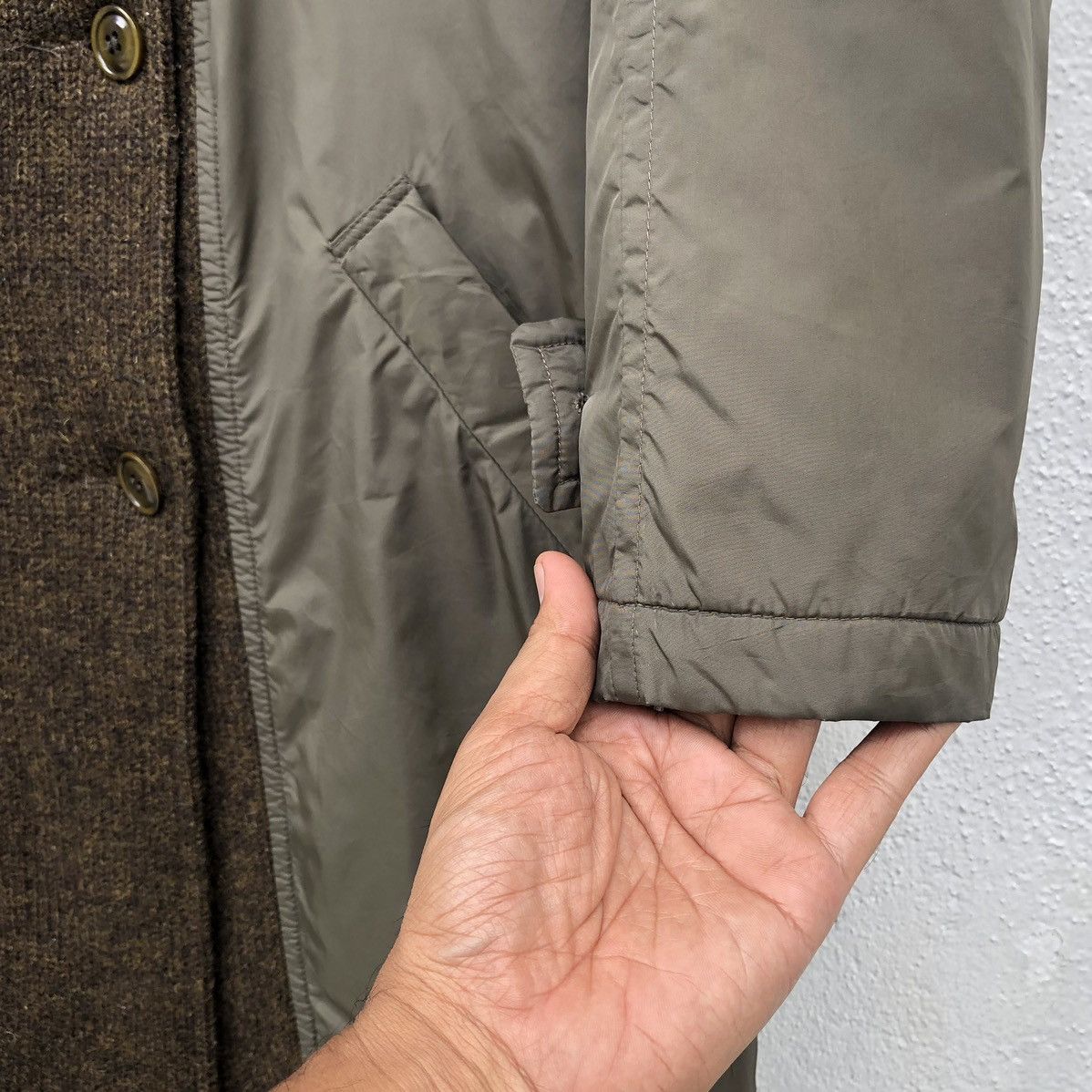 Johnbull Japanese Brand Johnbull Wool Body Lining Long Jacket Size US M / EU 48-50 / 2 - 10 Thumbnail
