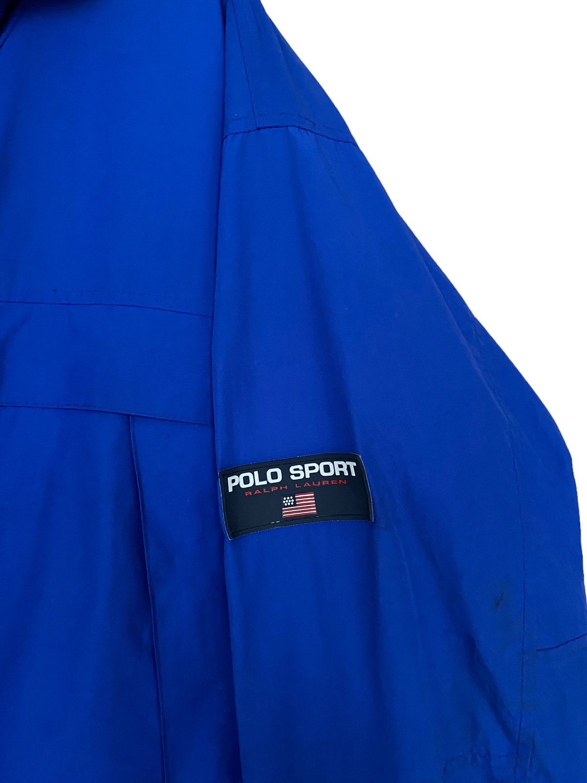 Polo Ralph Lauren Vintage Brand Polo Sport Hoodie Windbreaker 1990s Size US L / EU 52-54 / 3 - 8 Thumbnail