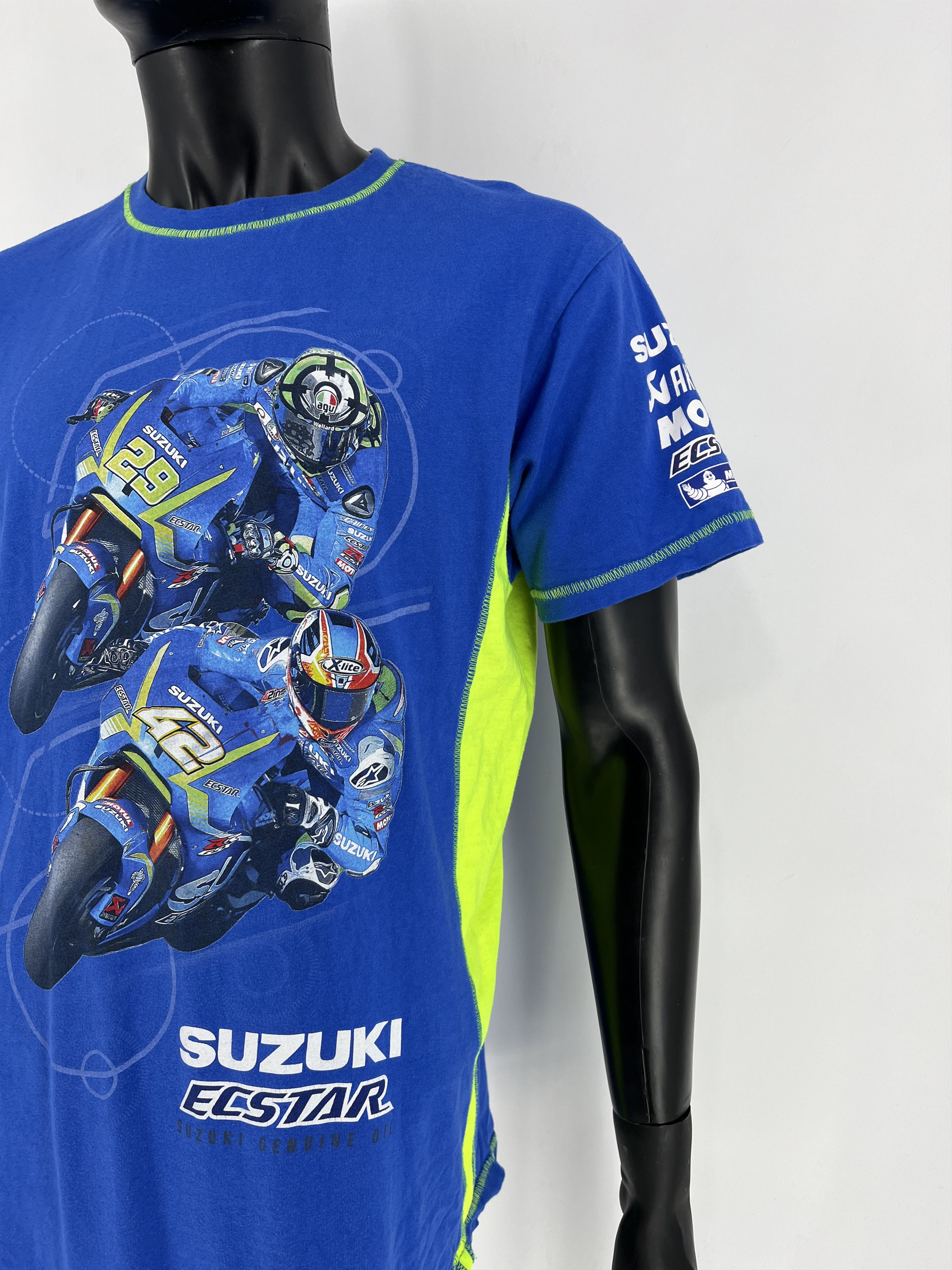 Vintage Vintage Team Suzuki Race Gear Shirt Size M Size US M / EU 48-50 / 2 - 7 Thumbnail