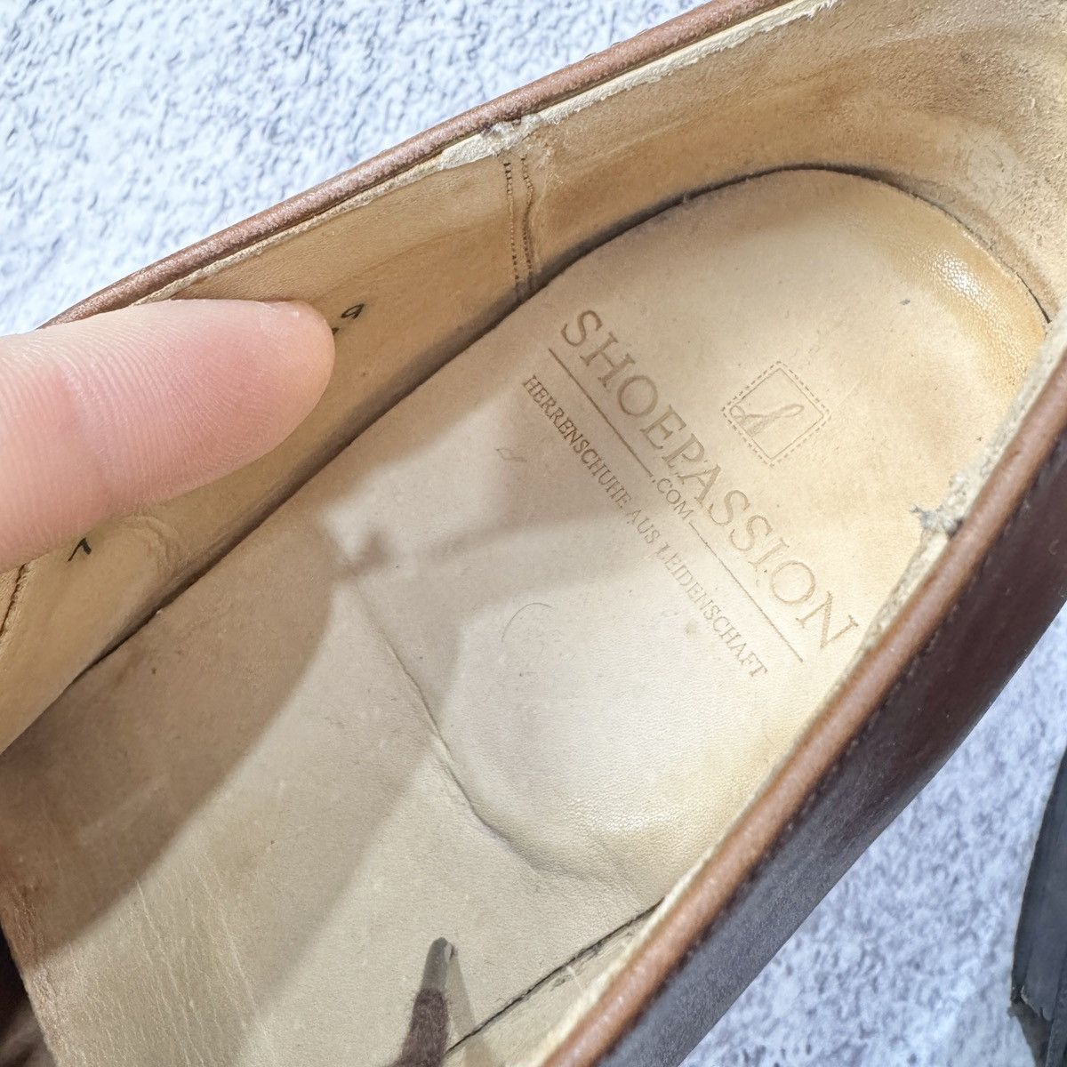 Designer Shoepassion Handmade Welted Brown Derbies US8.5 UK7.5 EU41 Size US 8.5 / EU 41-42 - 14 Thumbnail