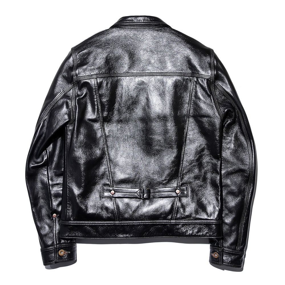 Fine Creek Fine Creek Leathers Japan - Lynchburg Leather Jacket Size US M / EU 48-50 / 2 - 2 Thumbnail