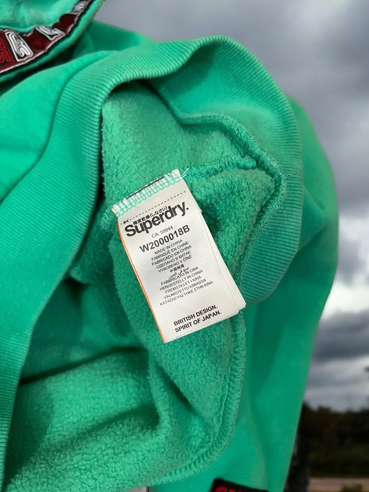 Superdry Superdry green hoodie perfect condition size XL Size XL / US 12-14 / IT 48-50 - 6 Thumbnail