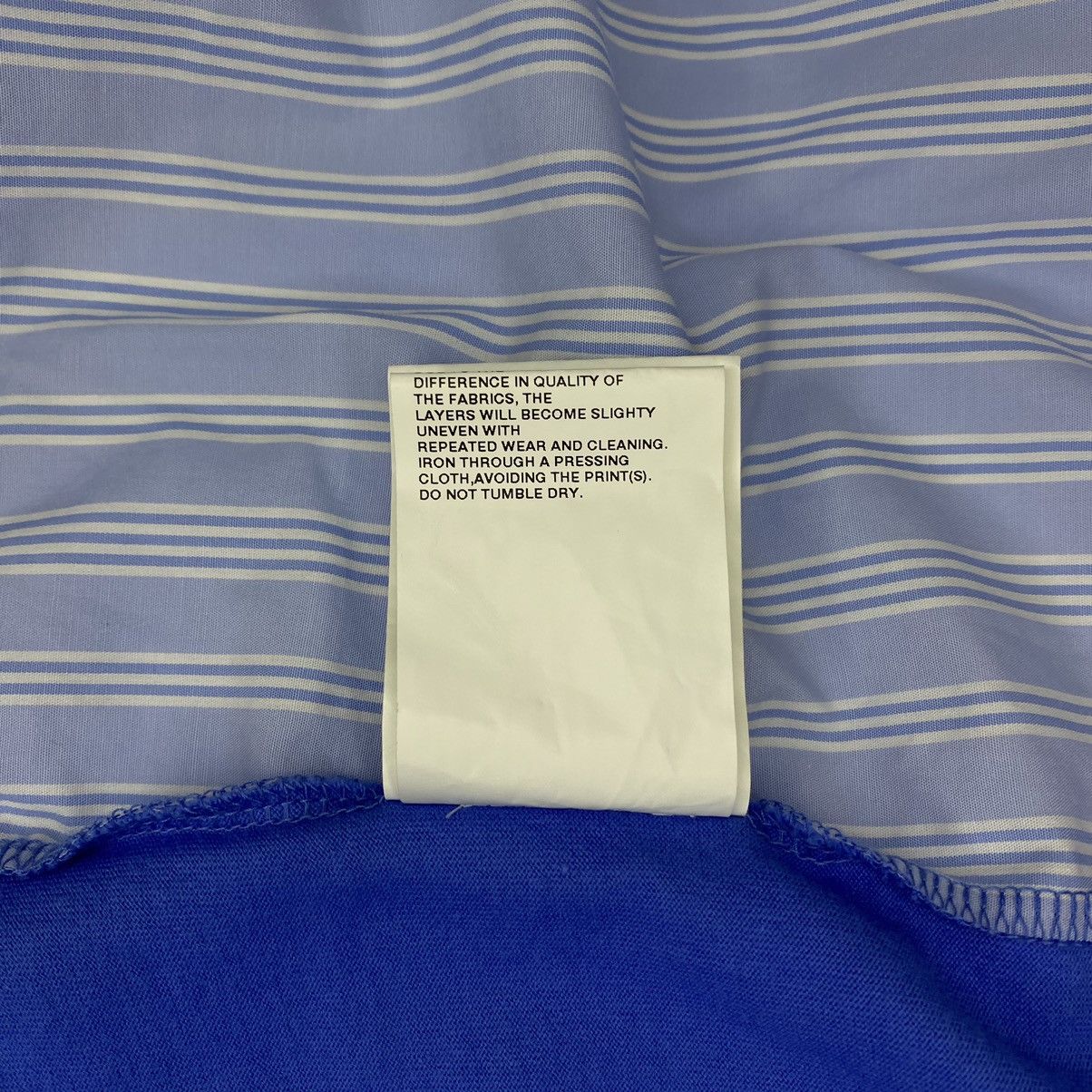 White Mountaineering White Mountaineering Striped Contrast Tee Size US L / EU 52-54 / 3 - 10 Thumbnail