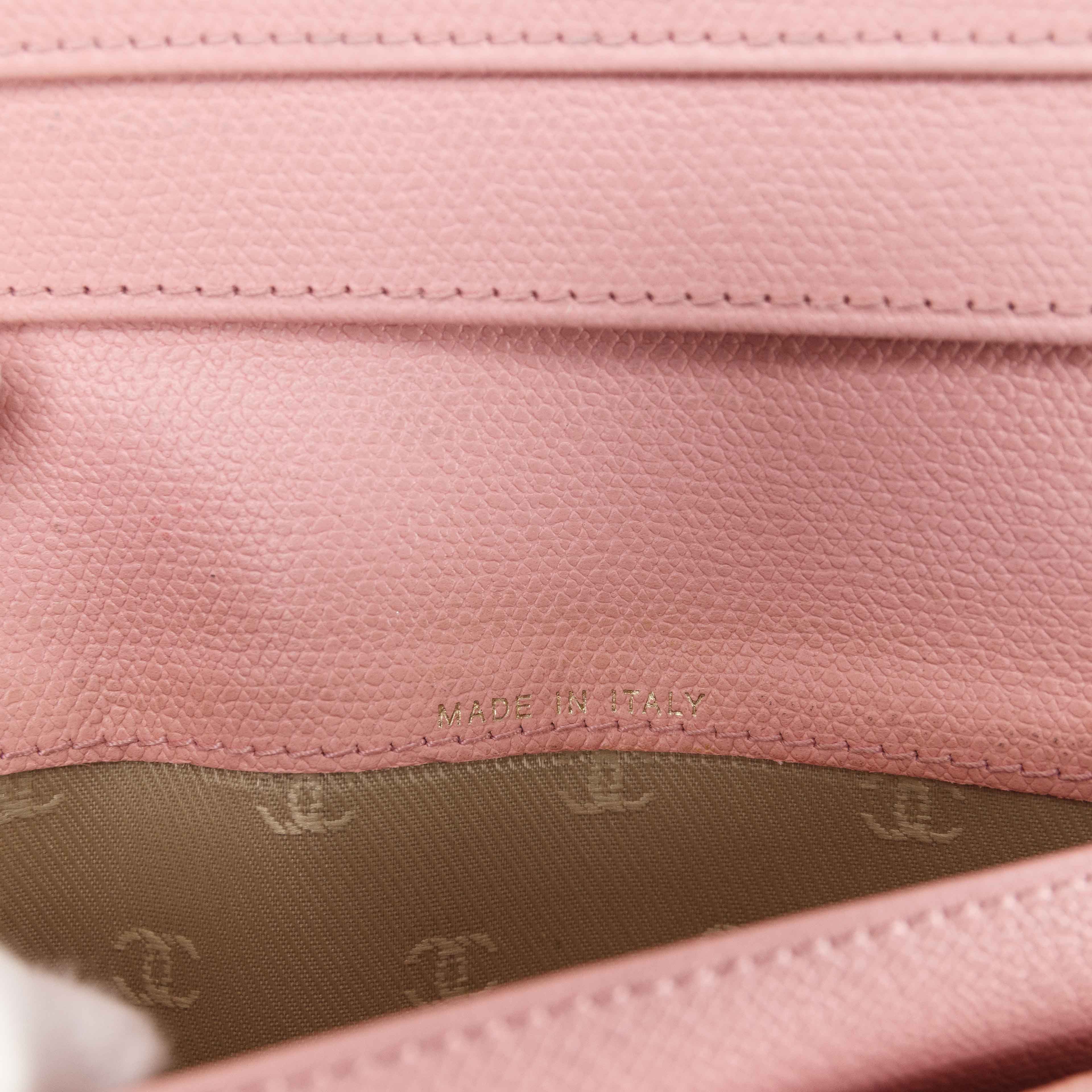 Chanel Chanel Classic Flap Long Wallet in Pink Caviar Leather Size ONE SIZE - 20 Thumbnail