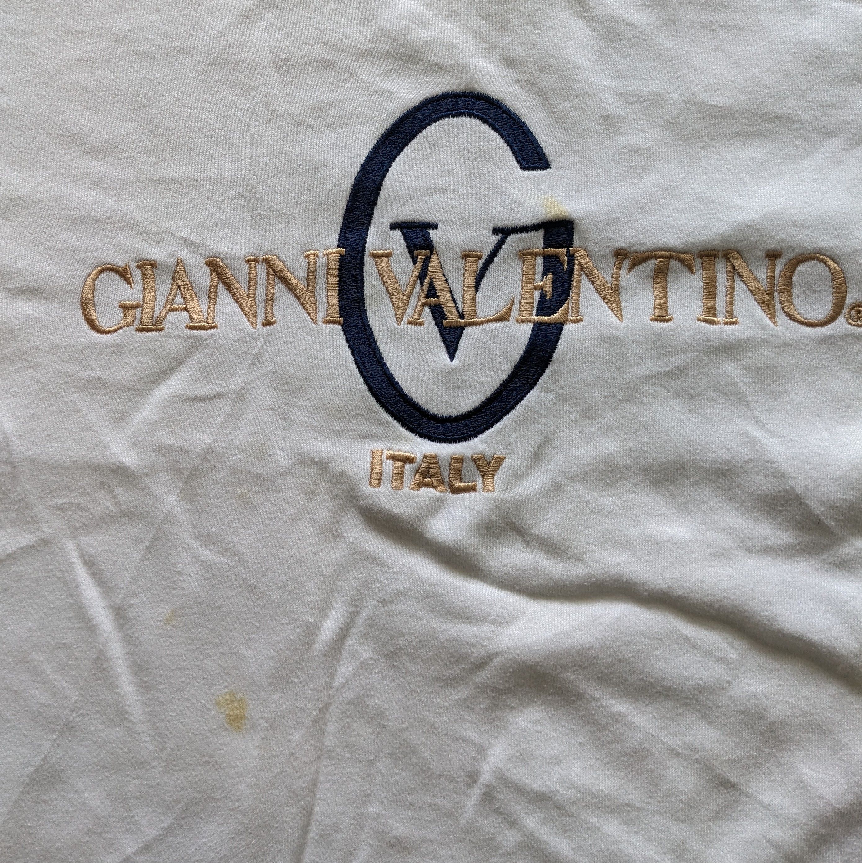 Gianni Valentino Vintage GIANNI VALENTINO Fashion Designer Brand Sweatshirt Size US XXL / EU 58 / 5 - 2 Thumbnail