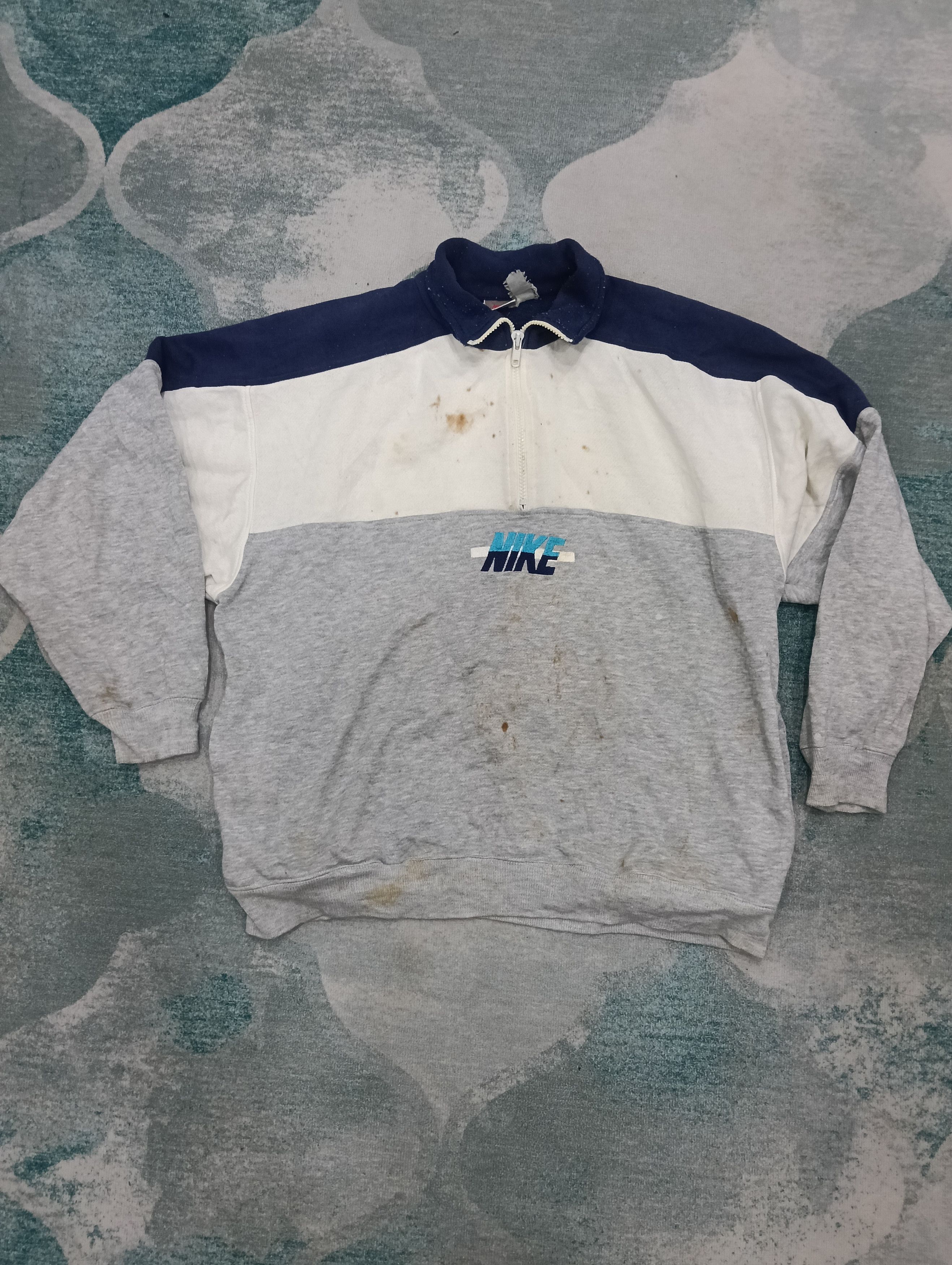 Vintage Nike Half Zipper 3 Tones