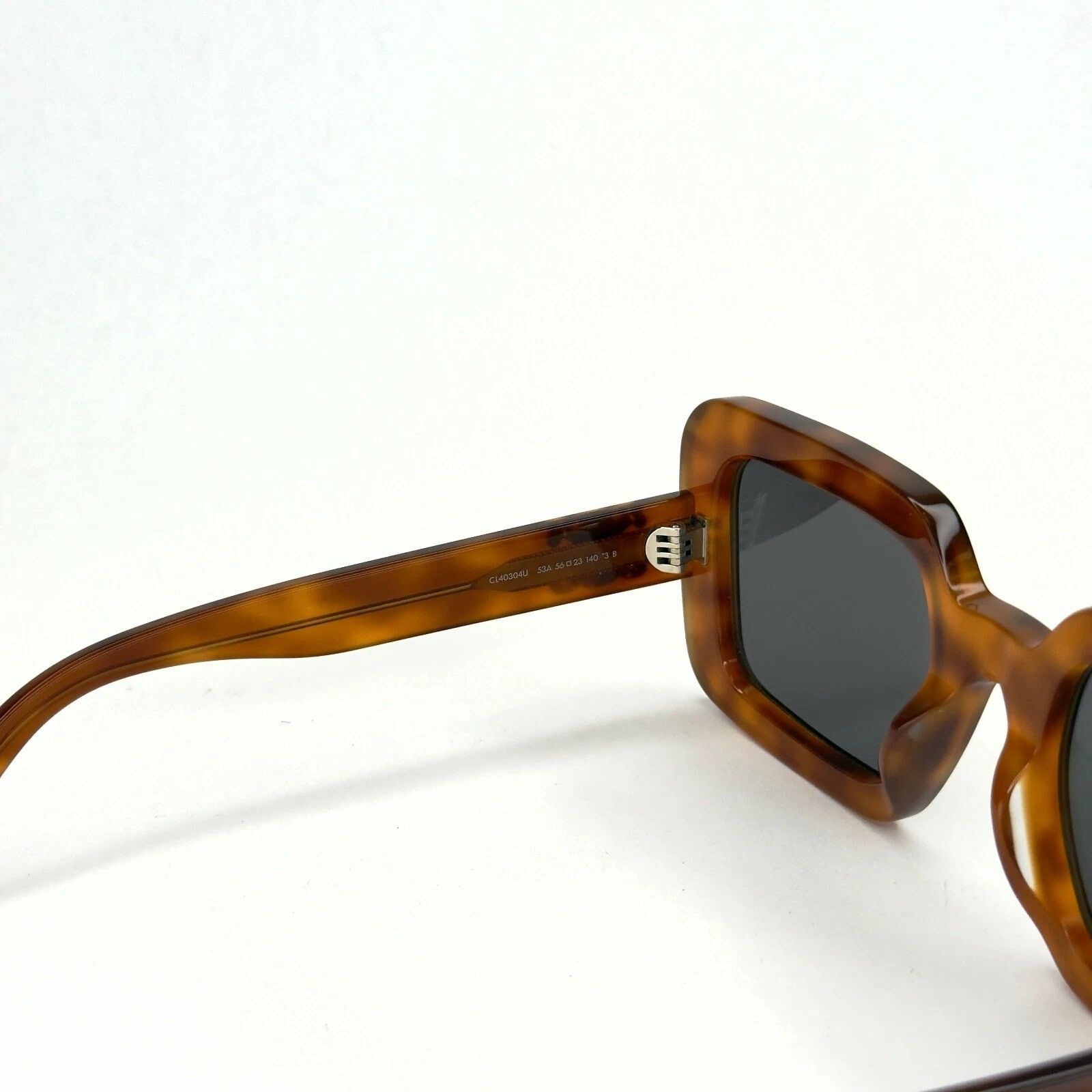 Celine CELINE 40304 TRIOMPHE Paris Brown Sunglasses CL40304U 53A Size ONE SIZE - 10 Thumbnail