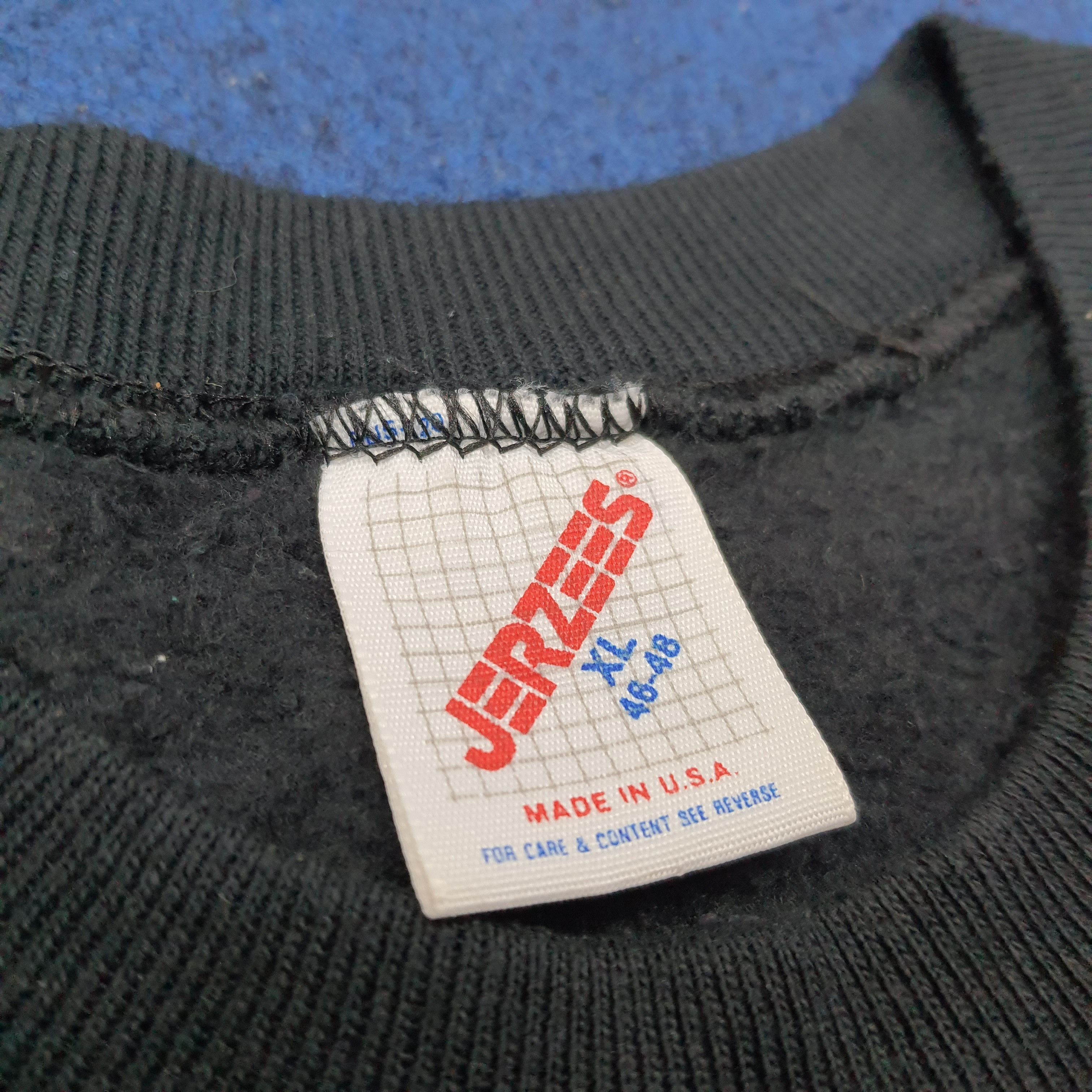 Jerzees Vintage IOWA Mathero Families Sweatshirt C268N17 Size US M / EU 48-50 / 2 - 5 Thumbnail