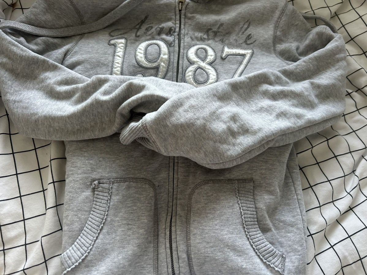 Aeropostale Aerestople fur 2000s zip up Size XS / US 0-2 / IT 36-38 - 3 Thumbnail