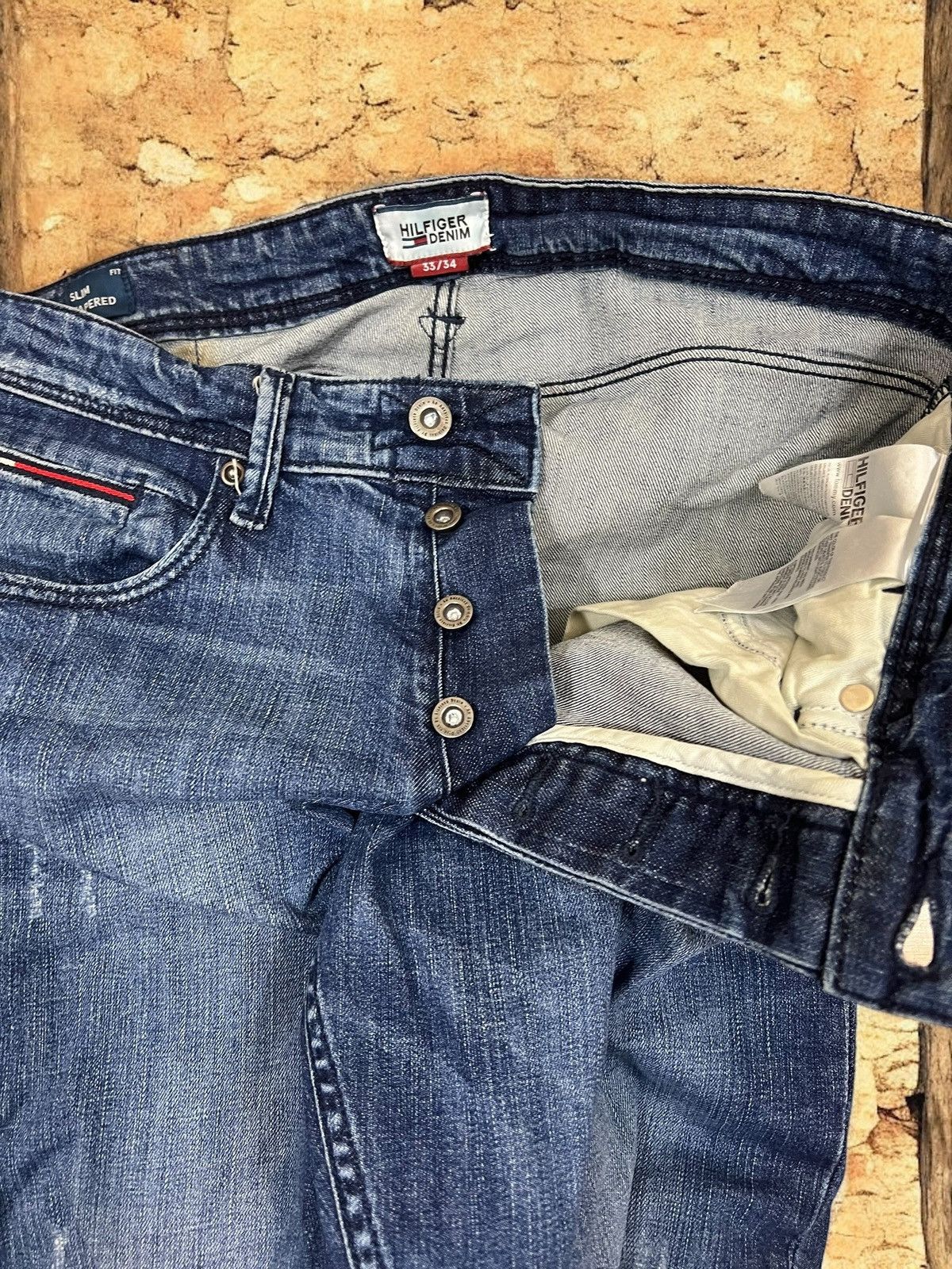 Tommy Hilfiger Tommy Hilfiger Denim Steve Size W33 L34 slim tapered jeans Size US 33 - 5 Thumbnail