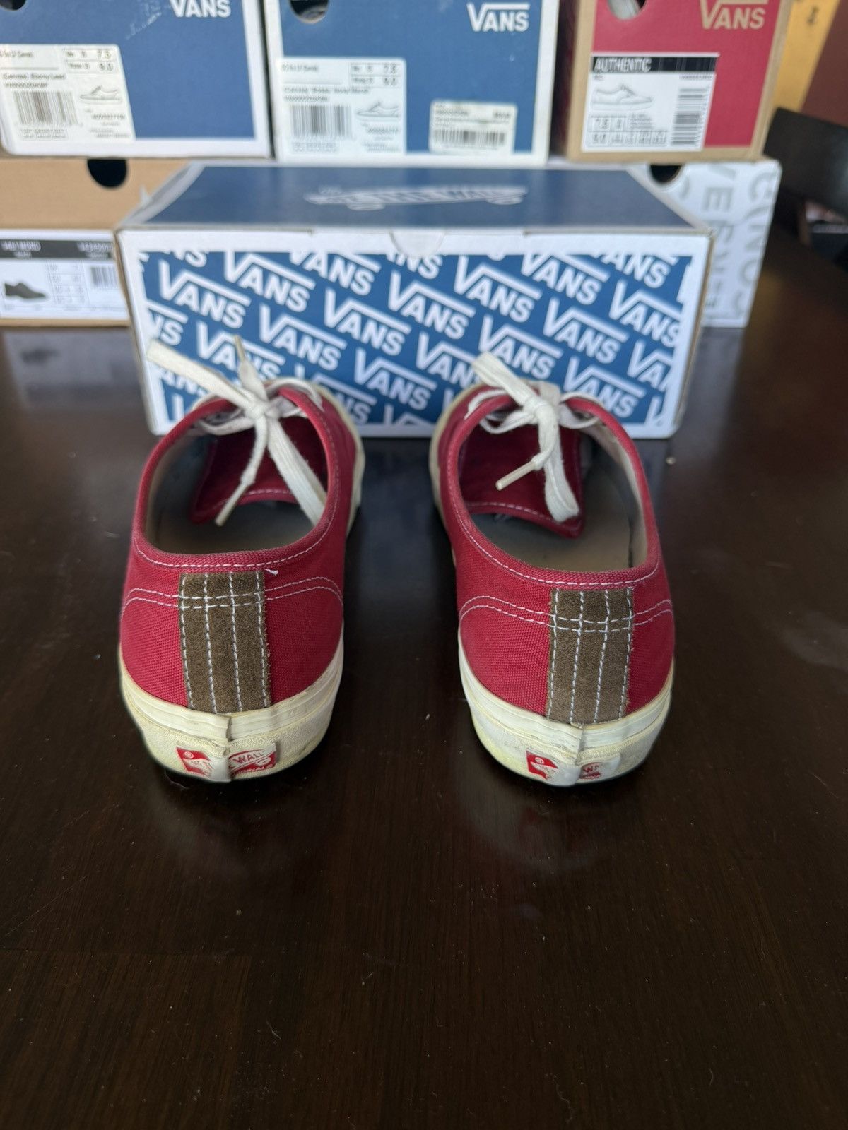 Vans Vans Vault OG Authentic LX Chili Pepper Red Size US 7.5 / EU 40-41 - 3 Thumbnail