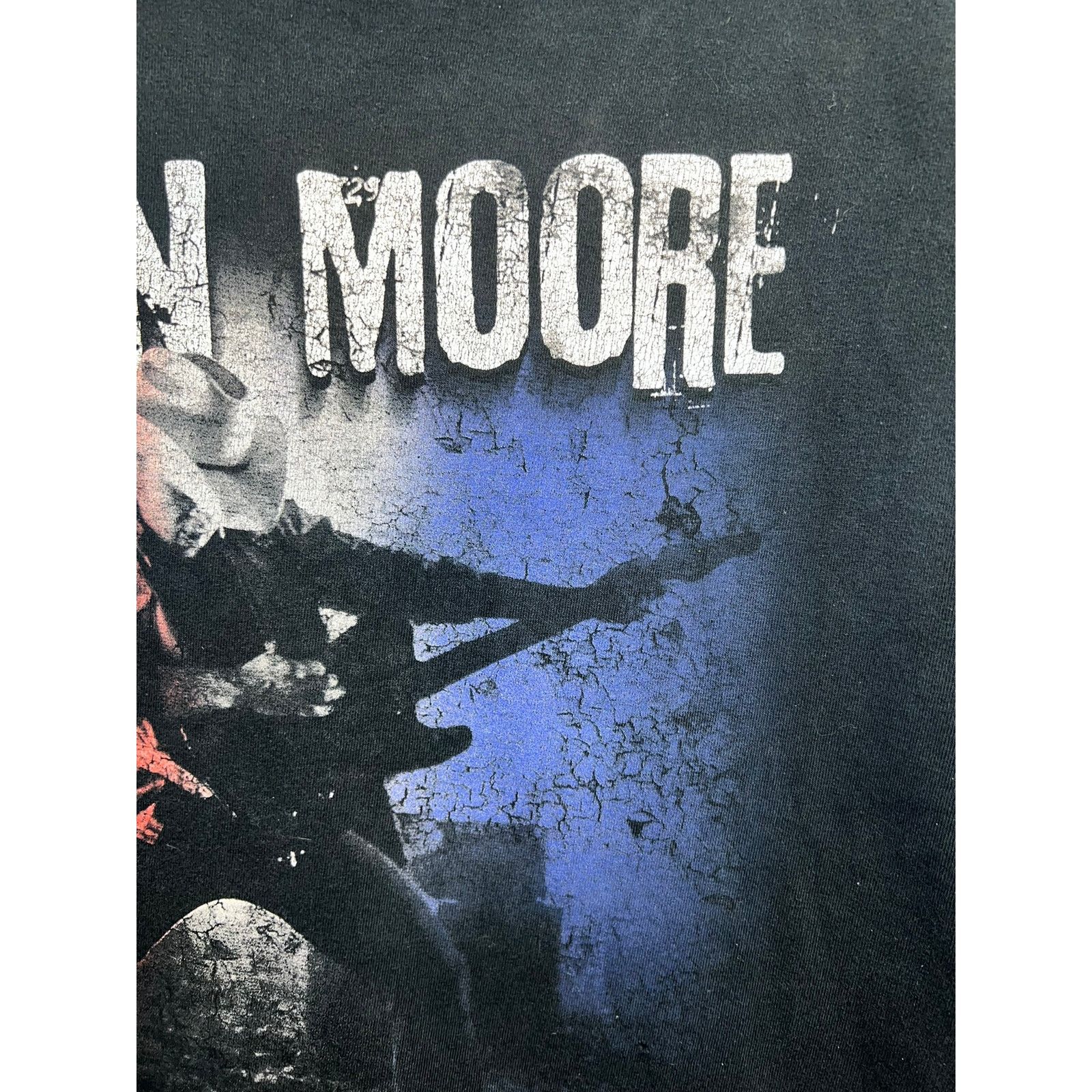 Gildan Justin Moore Tour Shirt Small Town USA Born Raised Tee M Size US M / EU 48-50 / 2 - 4 Thumbnail