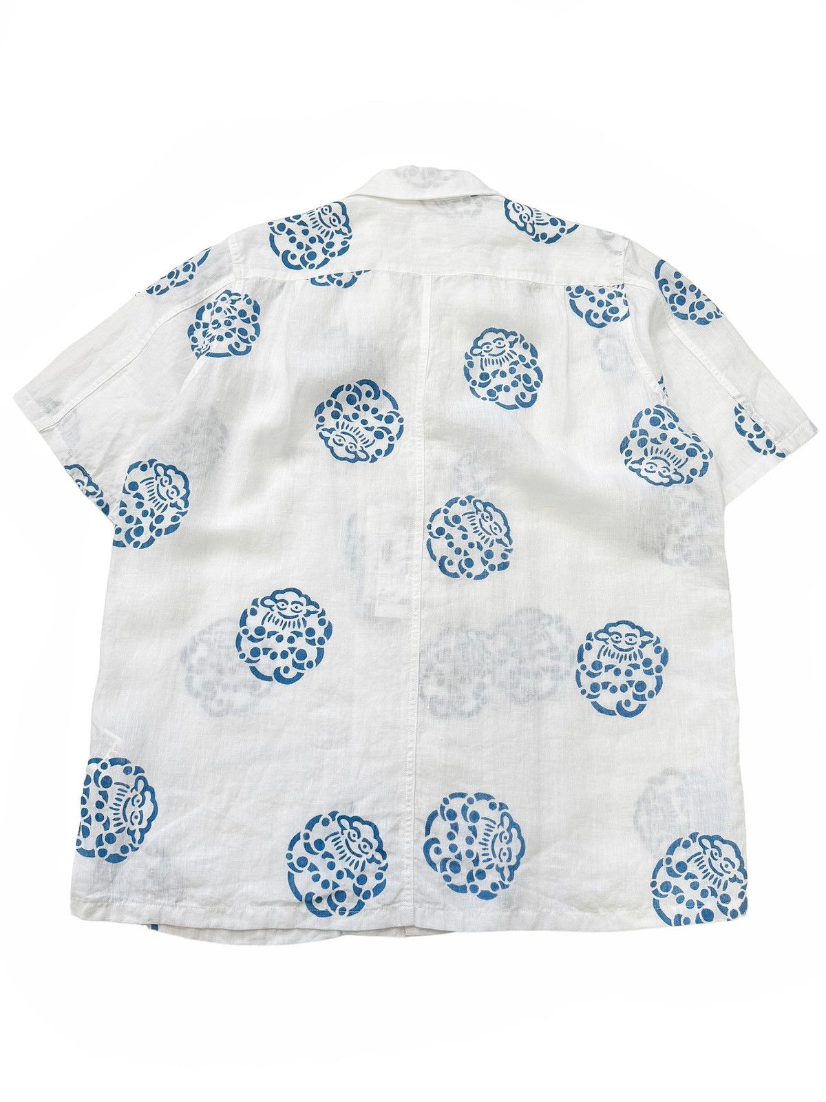 Visvim Sz3 Little Cloud Free Edge S/S Shirt Size US L / EU 52-54 / 3 - 3 Thumbnail