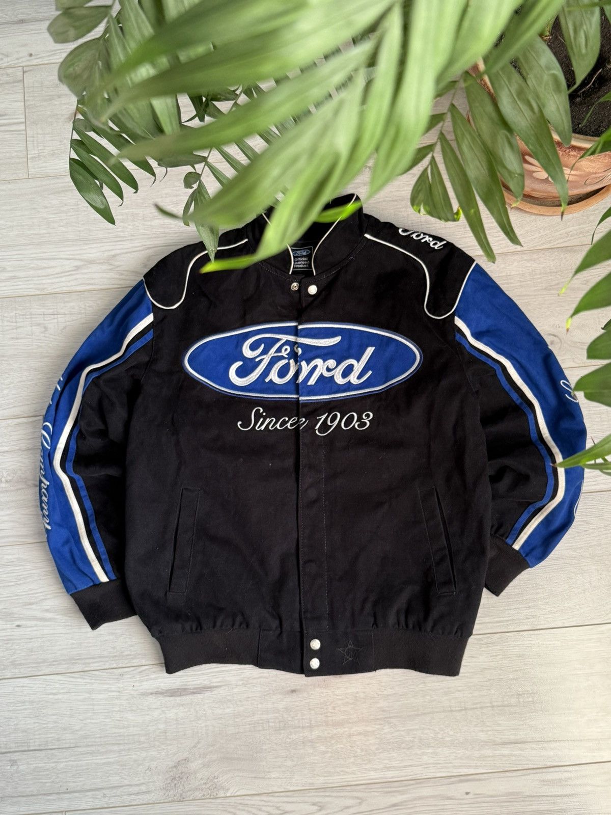 Ford Vintage Ford Racing Jacket dig center logo Size US M / EU 48-50 / 2 - 1 Thumbnail
