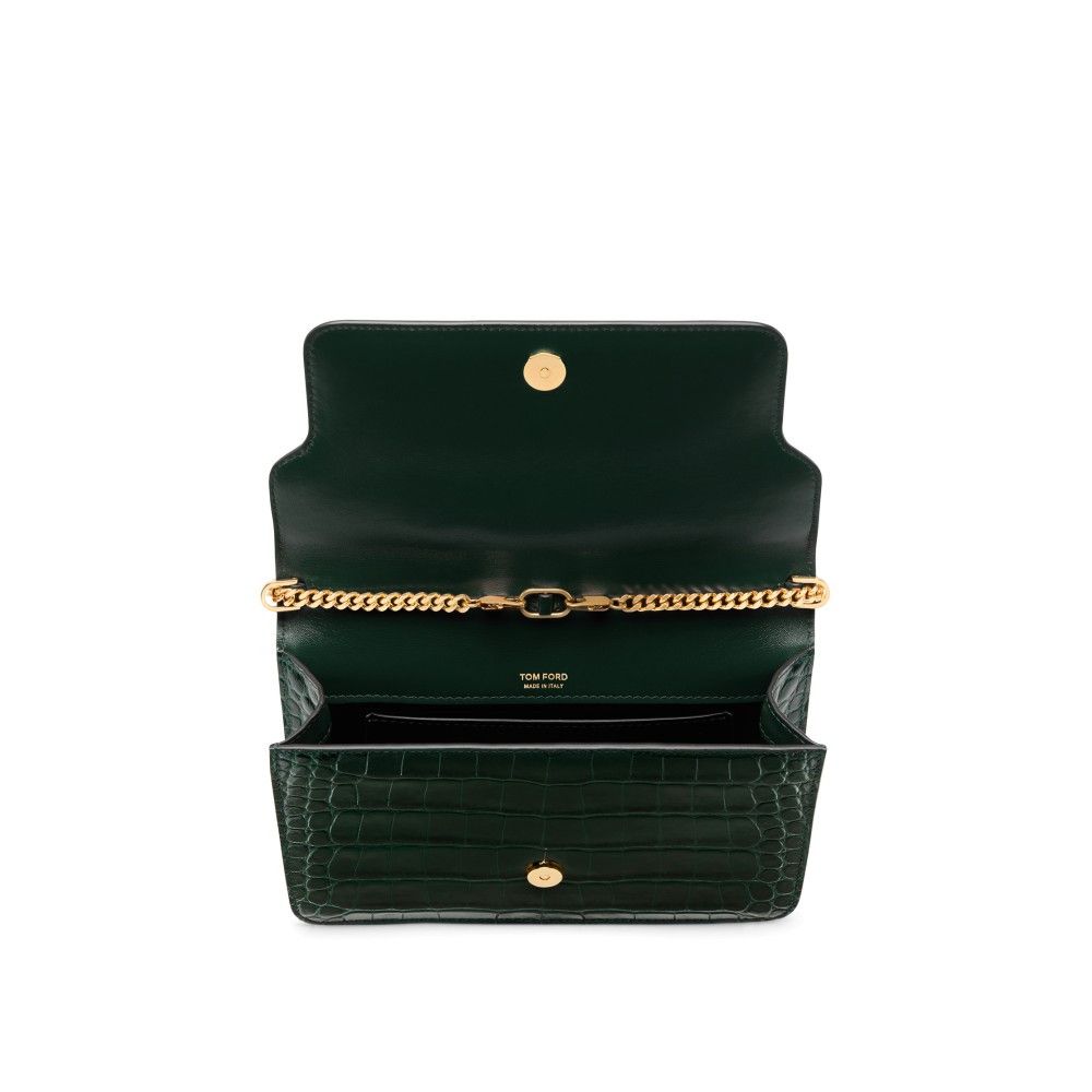 Tom Ford o1loc1c0425 L1738 Size: OS / Small Shoulder Bag in Green Size ONE SIZE - 3 Thumbnail