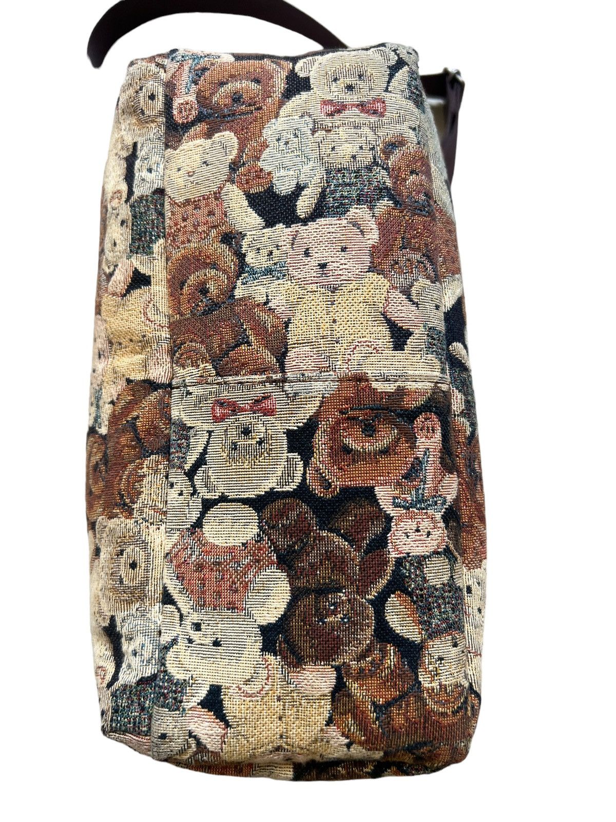 Japanese Brand Vintage Yamatoya Tokyo Ravi Ravi Jacquard Bears Sling Bag Size ONE SIZE - 10 Thumbnail