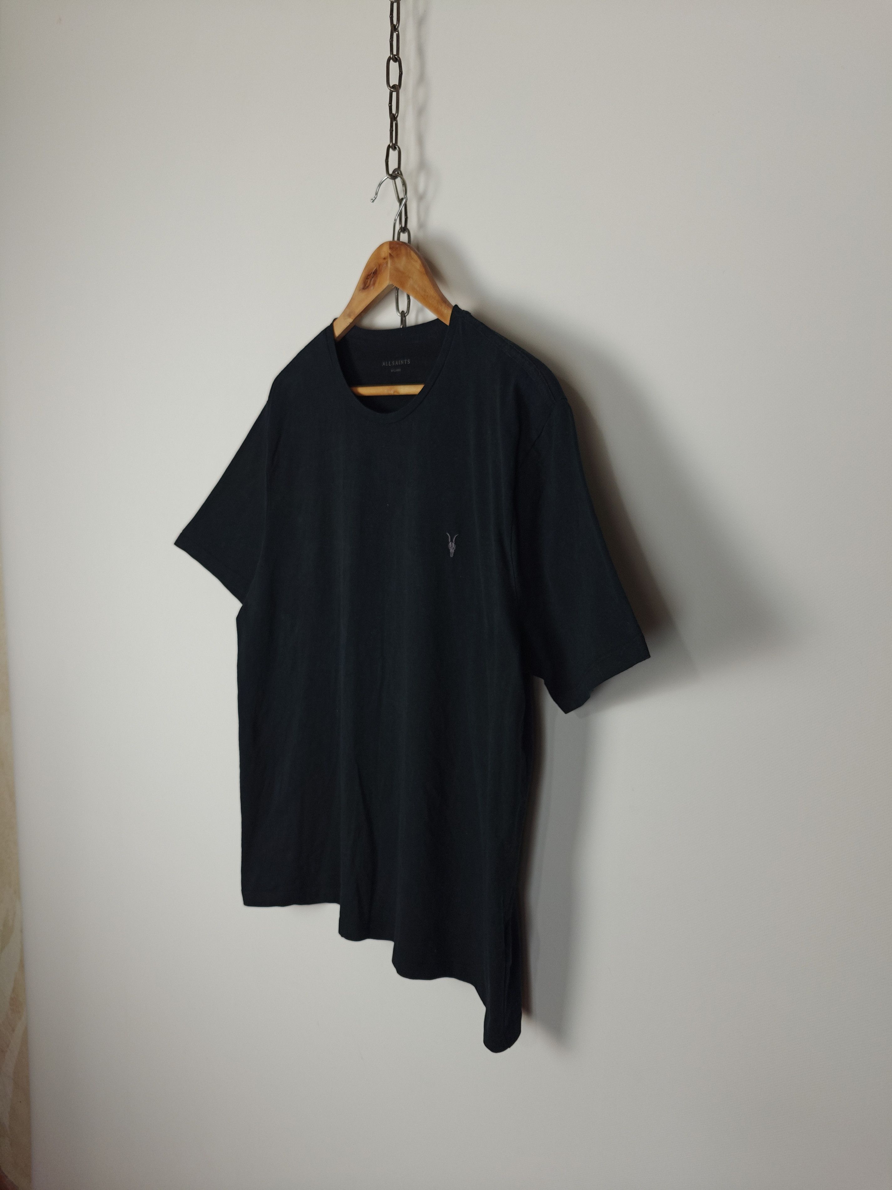 Allsaints Allsaints Basic T-Shirt Brace Tonic Logo Black size XXL Size US XXL / EU 58 / 5 - 6 Thumbnail