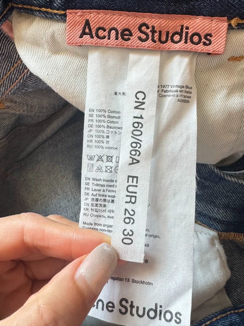 Acne Studios acne studios blue jeans 2503-Nextarrow Size US 26 / EU 42 - 1 Thumbnail