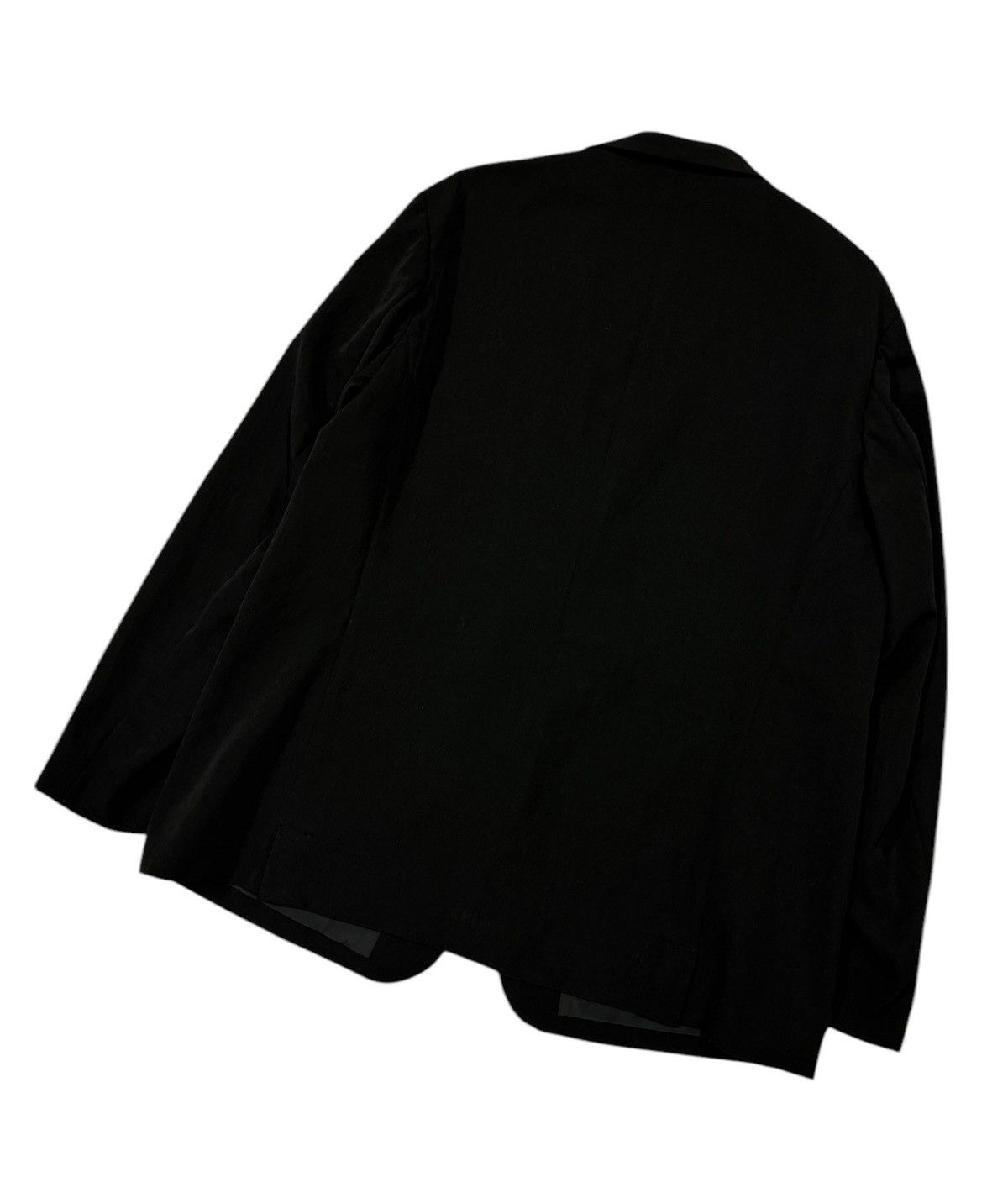 Vintage Vtg🔥Yohji Yamamoto Gabardine Og Black Blazer Wool Jacket Size 40L - 15 Thumbnail