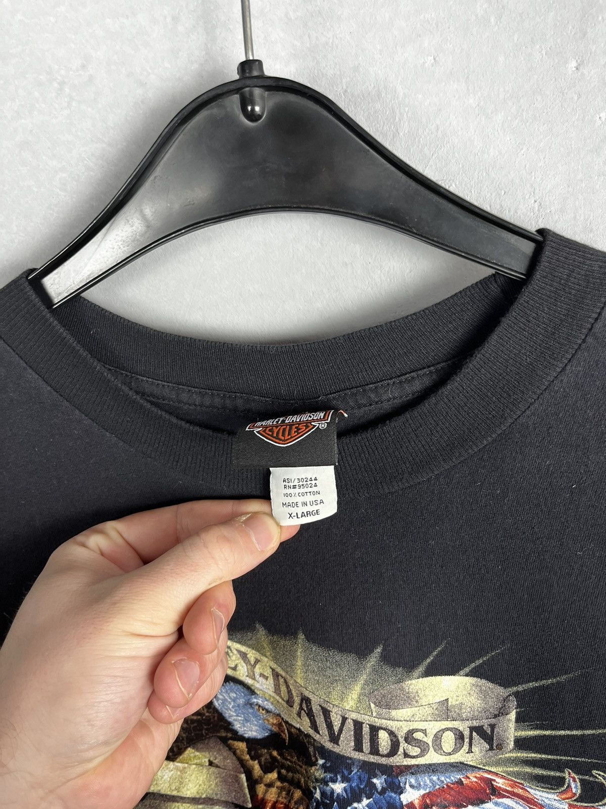 Harley Davidson × Vintage Harley Davidson world famous t shirt USA vintage Size US XL / EU 56 / 4 - 6 Thumbnail