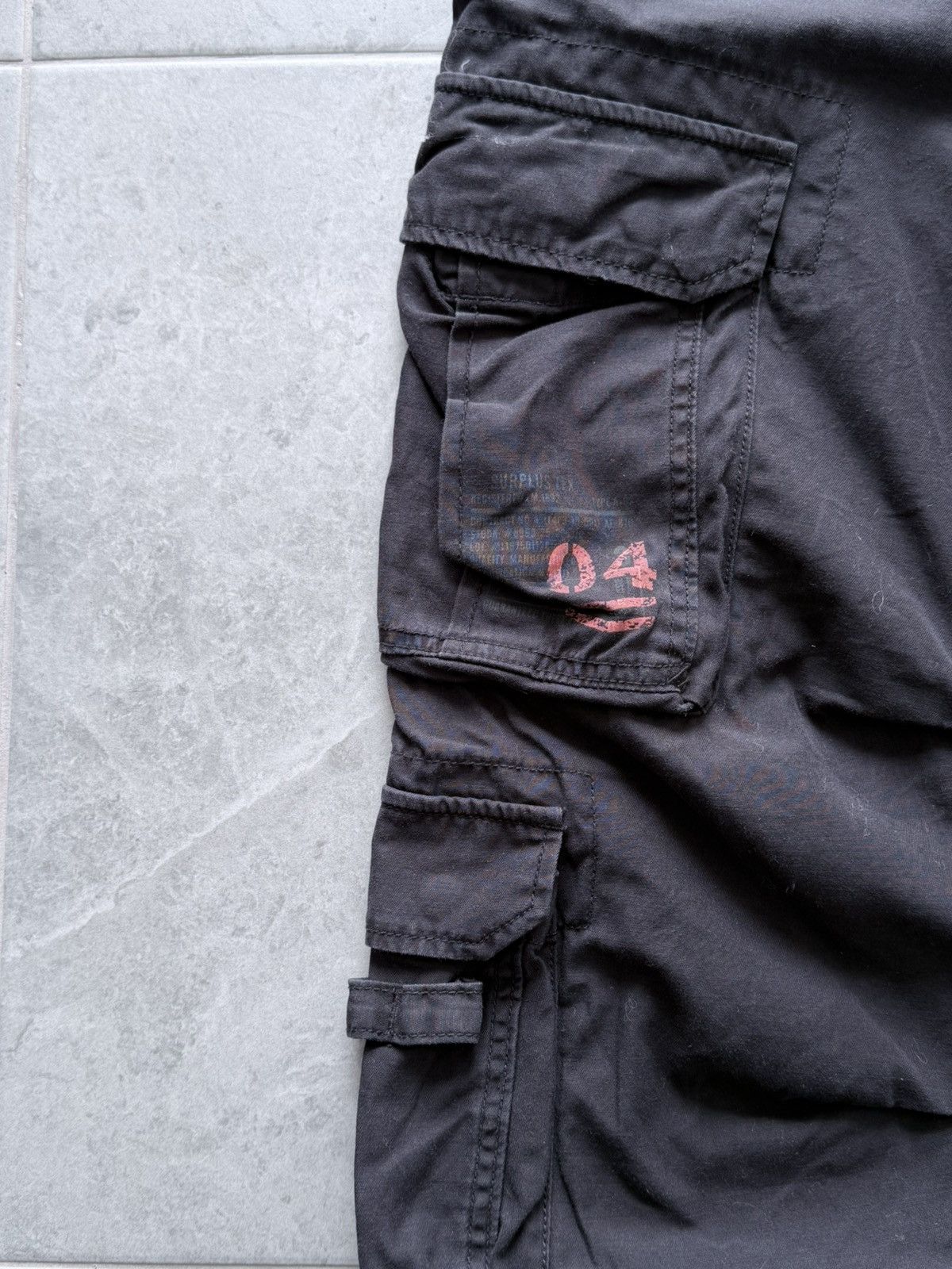 Tornado Mart Avant Garde Tornado Mart Style Baggy Cargo Bondage Pants Size US 32 / EU 48 - 2 Thumbnail