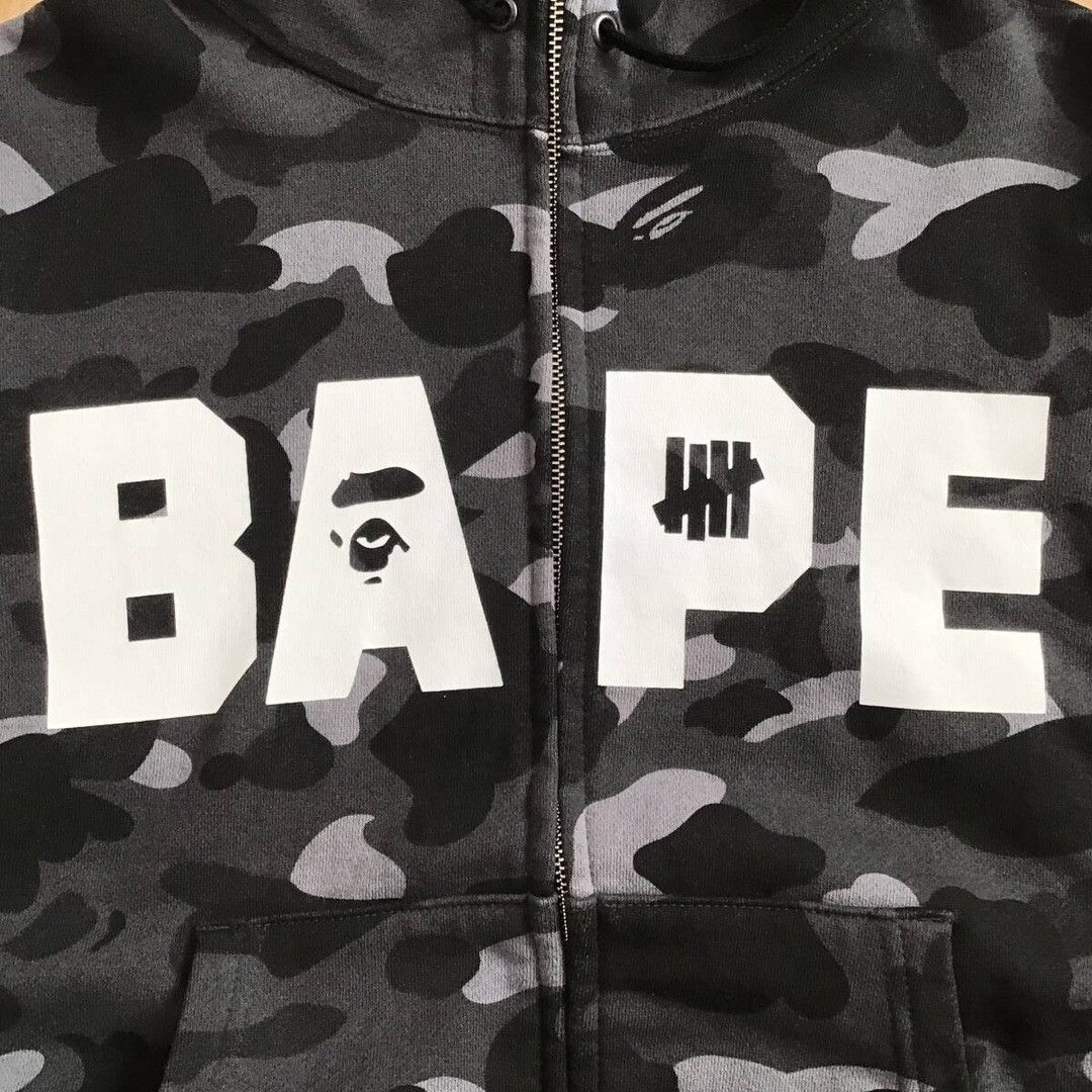 Bape × Undefeated Undefeated × BAPE CAMO full zip hoodie a bathing ape Size US S / EU 44-46 / 1 - 3 Thumbnail