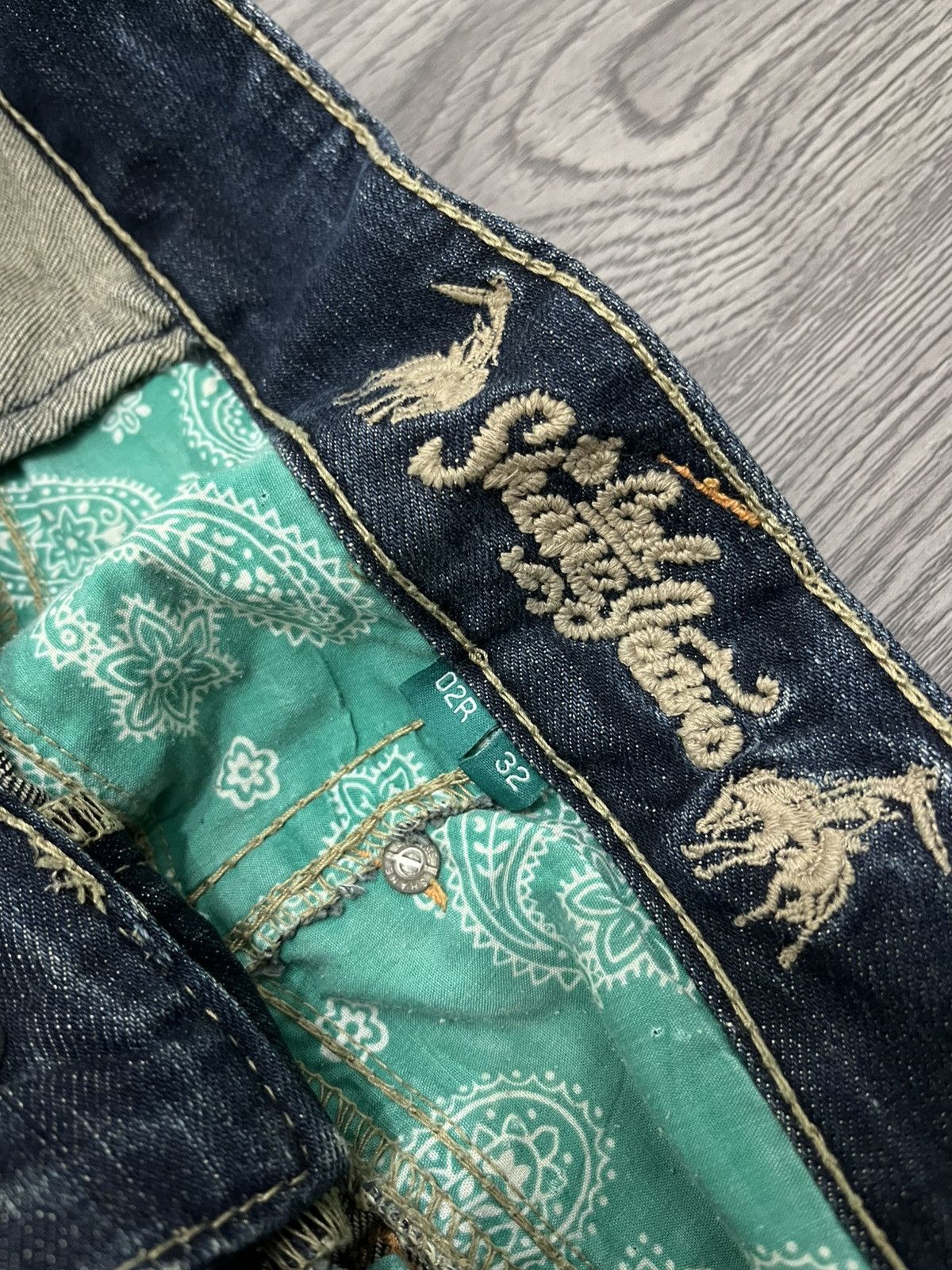 Japanese Brand 🐉Shane i walk jeans 🐉 Size US 32 / EU 48 - 6 Thumbnail