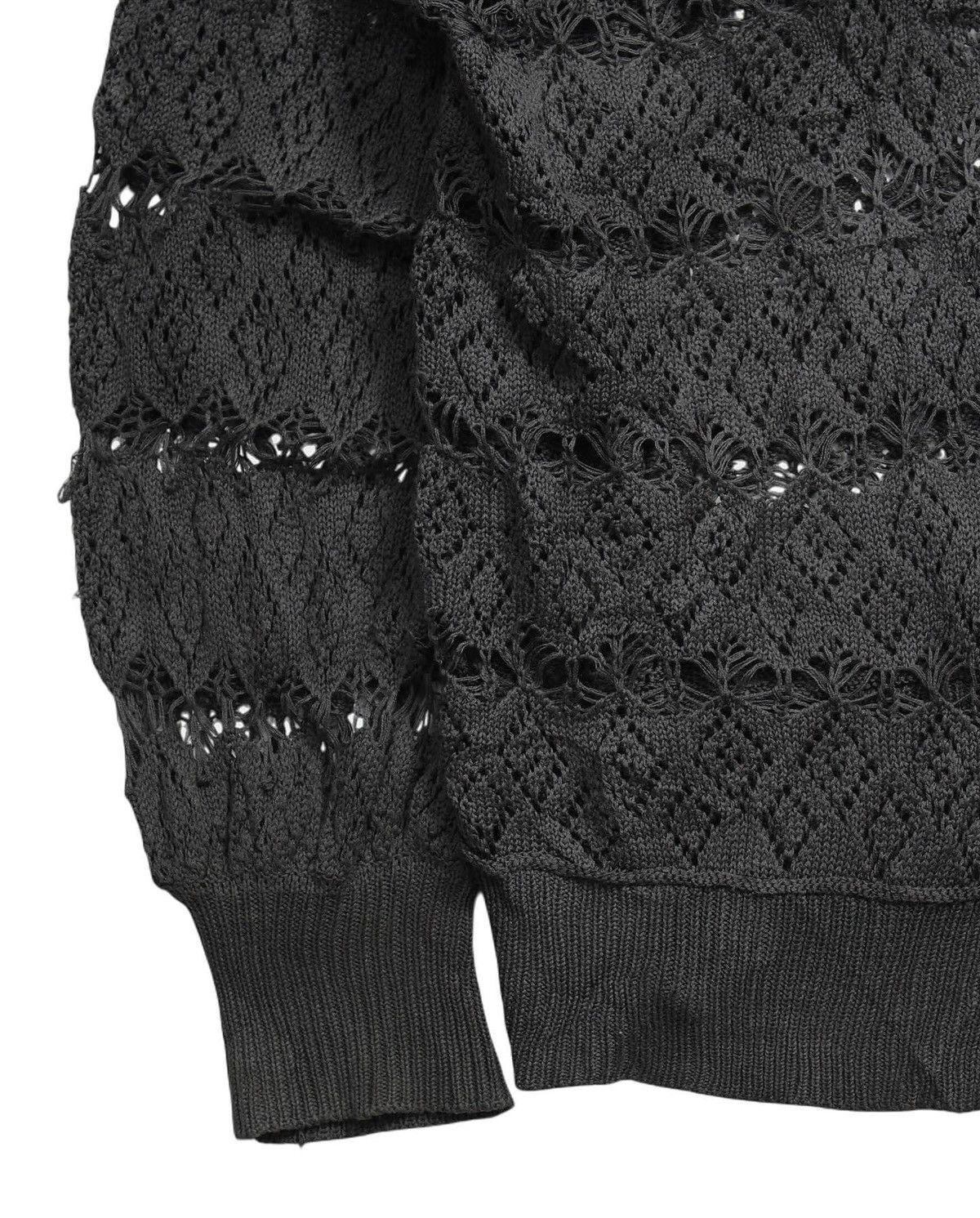 Vintage KHALITA ELEGANCE LACE CARDIGAN Size US L / EU 52-54 / 3 - 3 Thumbnail