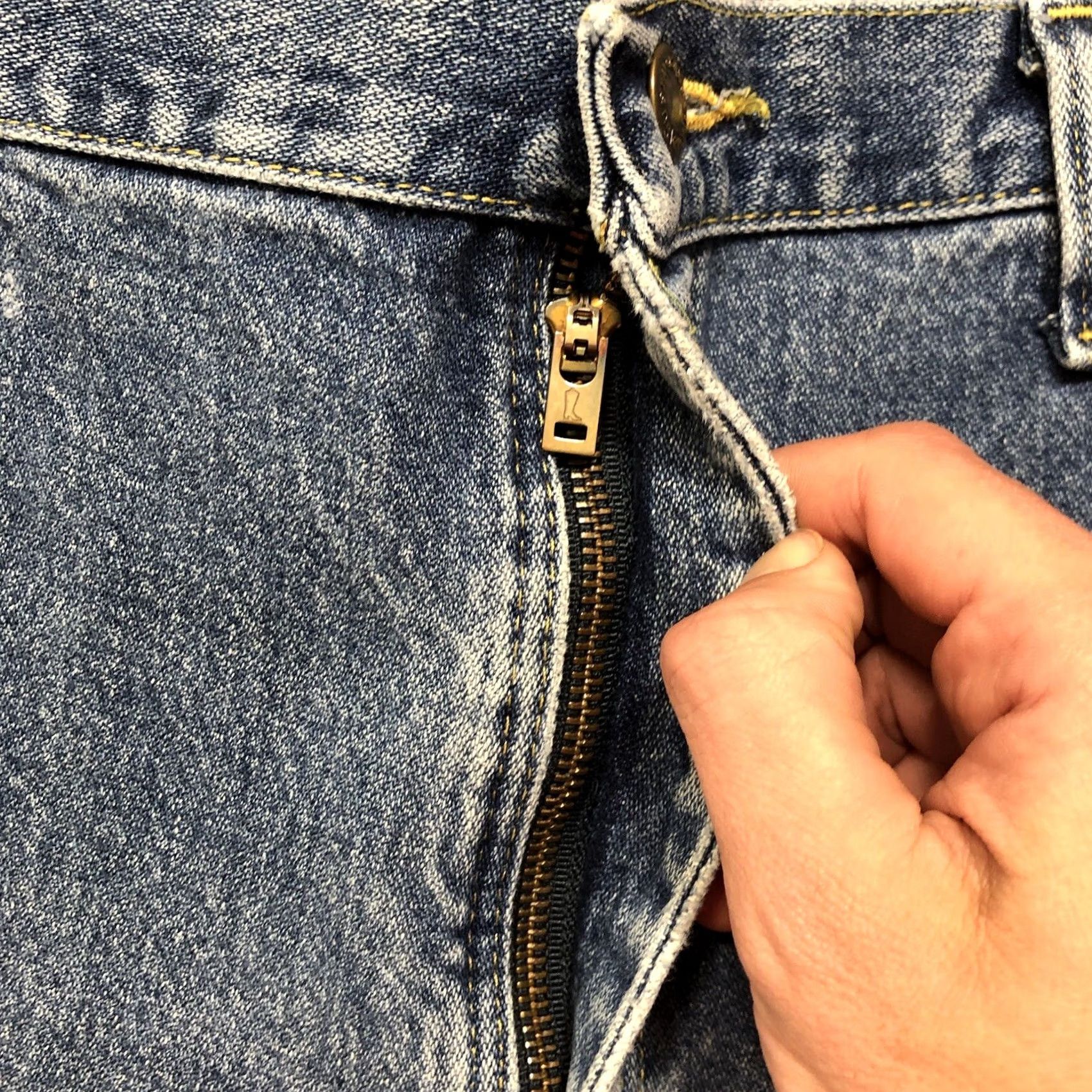 Wrangler VINTAGE Wrangler George Strait Jeans Mens 38x30 Blue Cowboy Cut Denim 90s Size US 38 / EU 54 - 6 Thumbnail