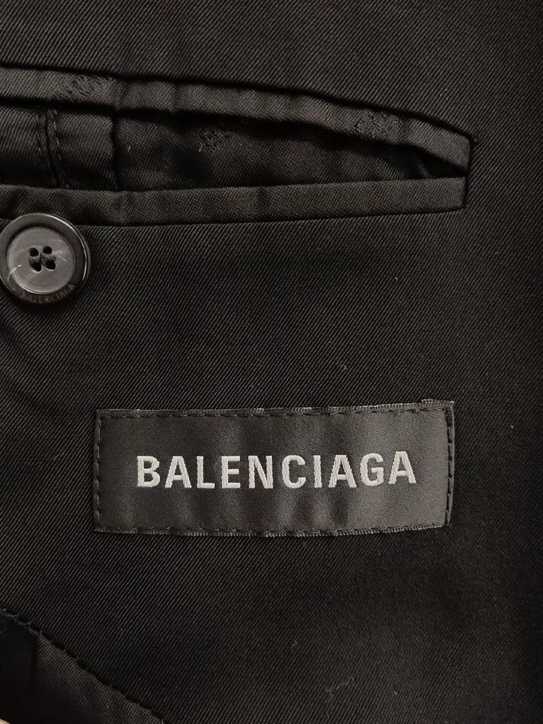 Balenciaga Balenciaga size 36 Classic logo logo windbreaker black Size XS / US 0-2 / IT 36-38 - 4 Thumbnail