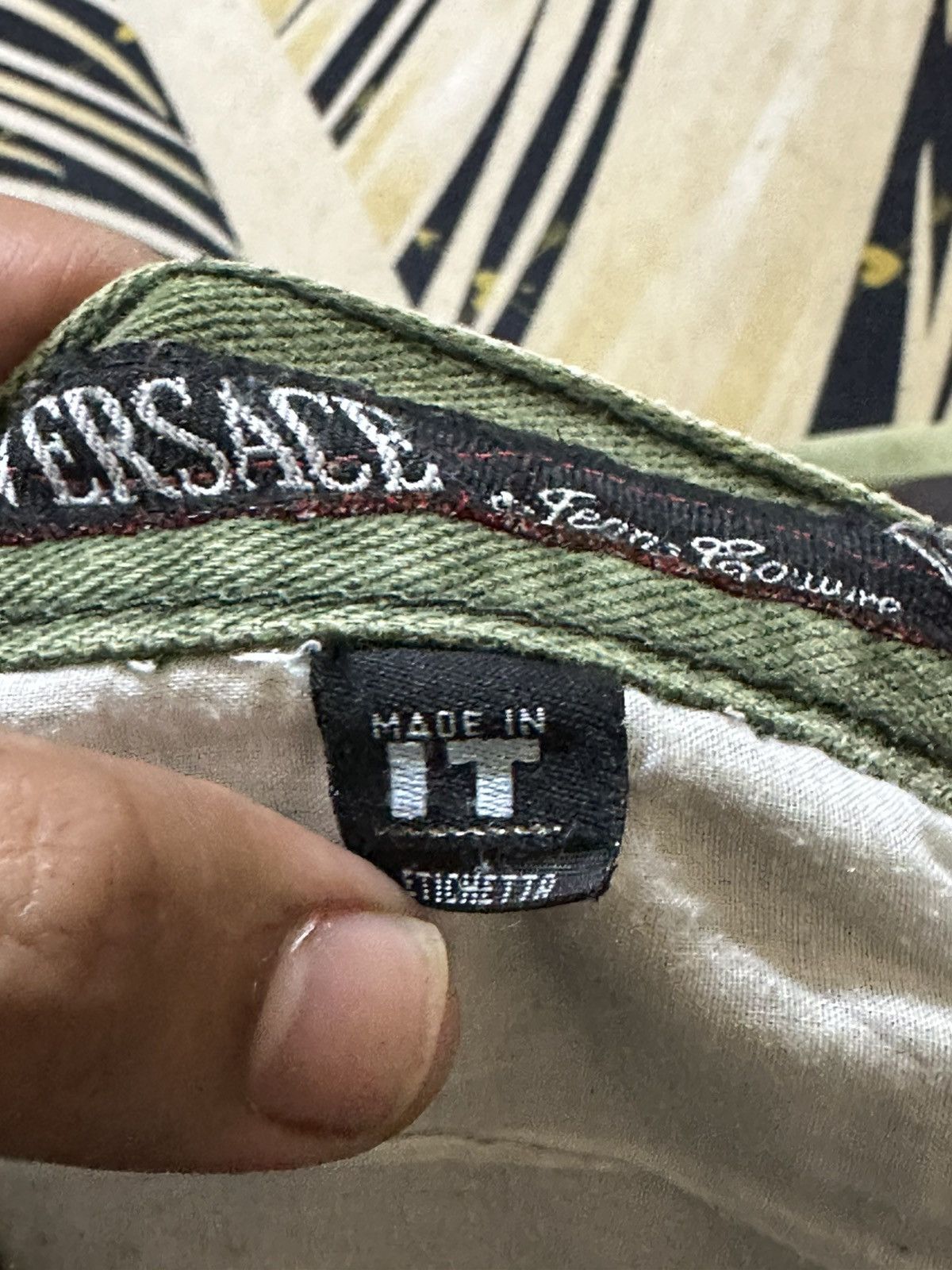 Versace Jeans Couture Vintage Versace Jeans courture 3 Quarter Denjm Size US 33 - 8 Thumbnail