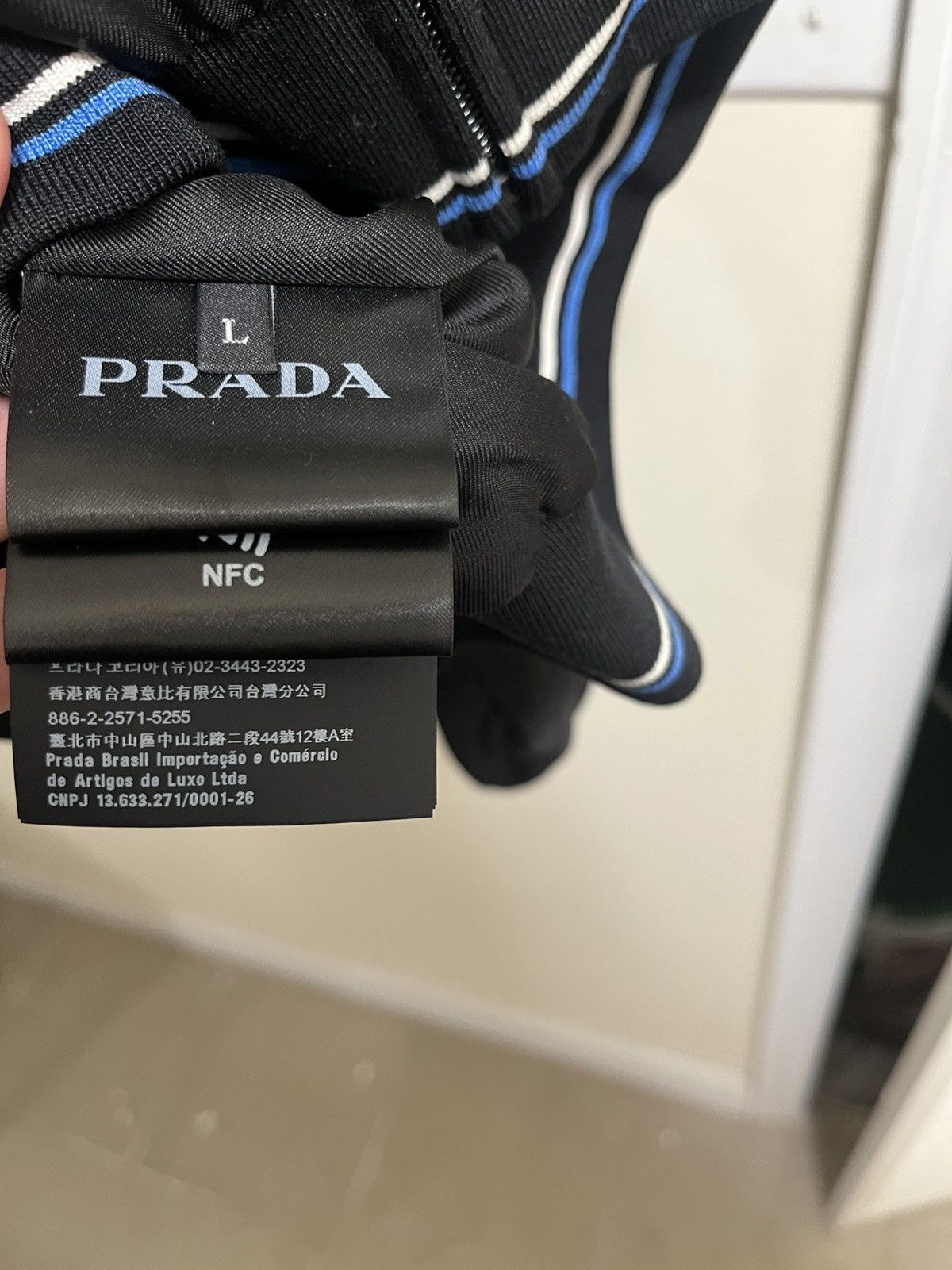 Prada Prada Men’s Silk Twill Blouson Jacket Sz L Size US L / EU 52-54 / 3 - 6 Thumbnail
