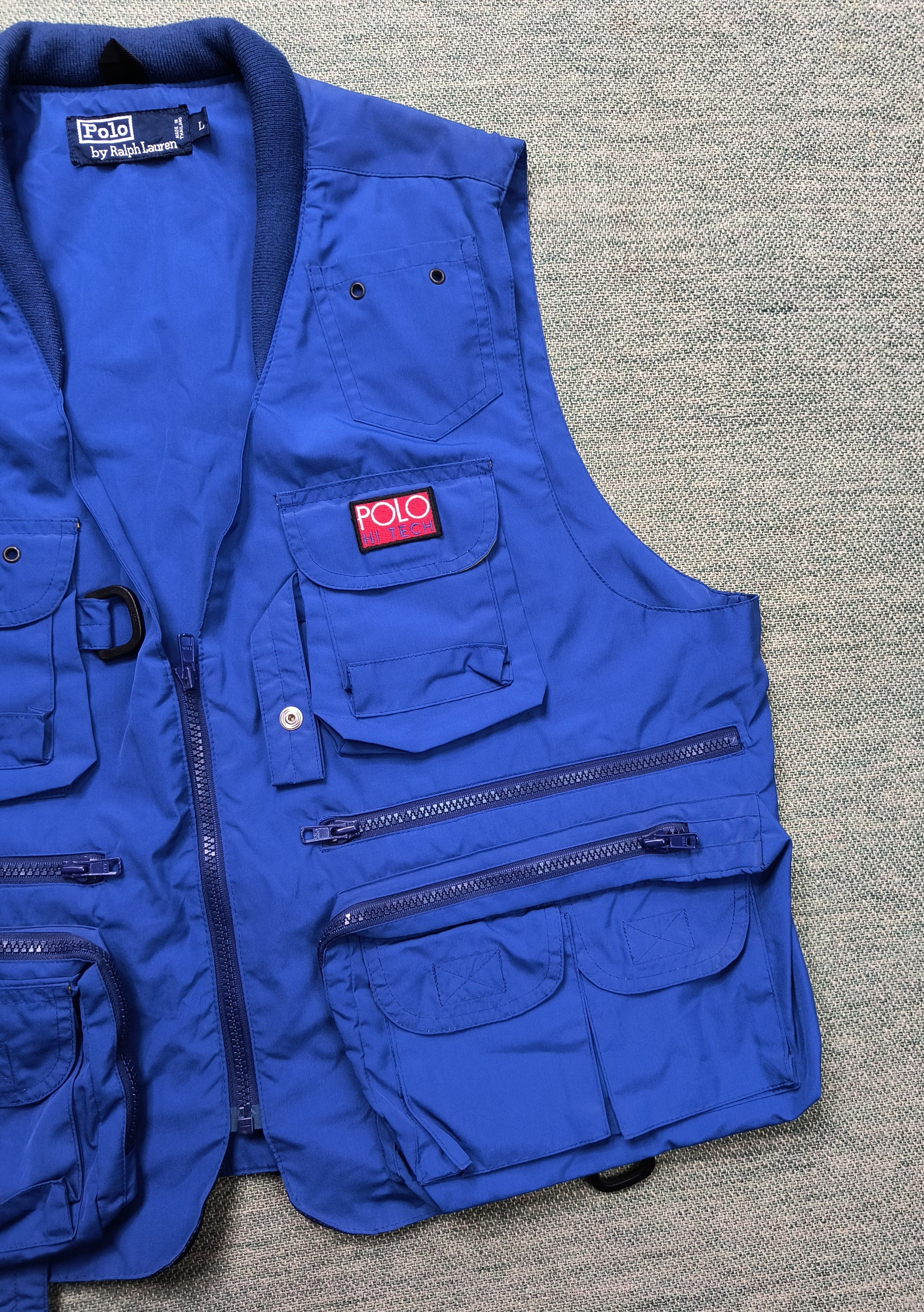 Hi Tec Vintage Polo Hi Tech Ralph Lauren utility vest Size US L / EU 52-54 / 3 - 6 Thumbnail
