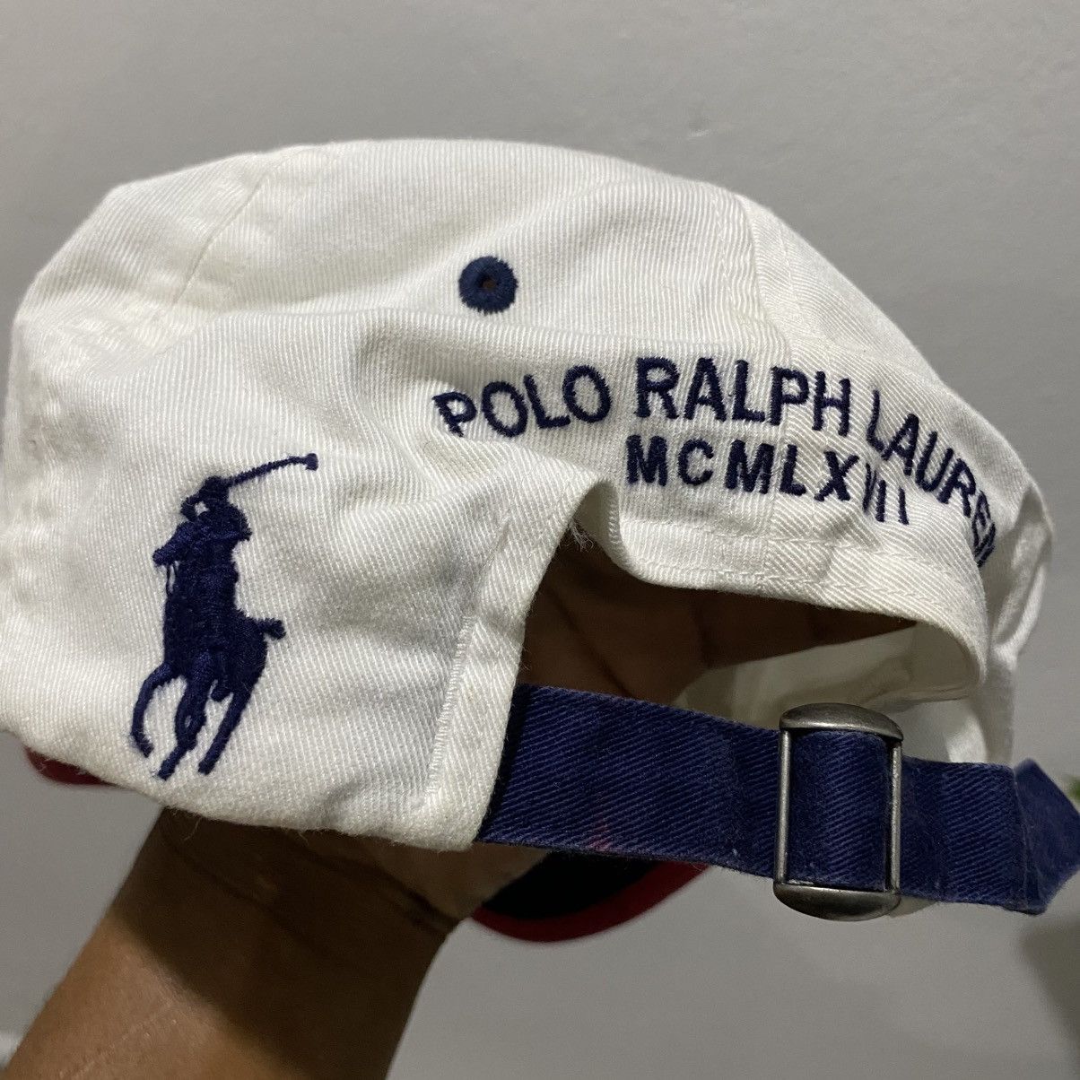 Polo Ralph Lauren × Vintage Rare Vintage Polo England Jeans Company Ralph Lauren Cap Size ONE SIZE - 4 Thumbnail