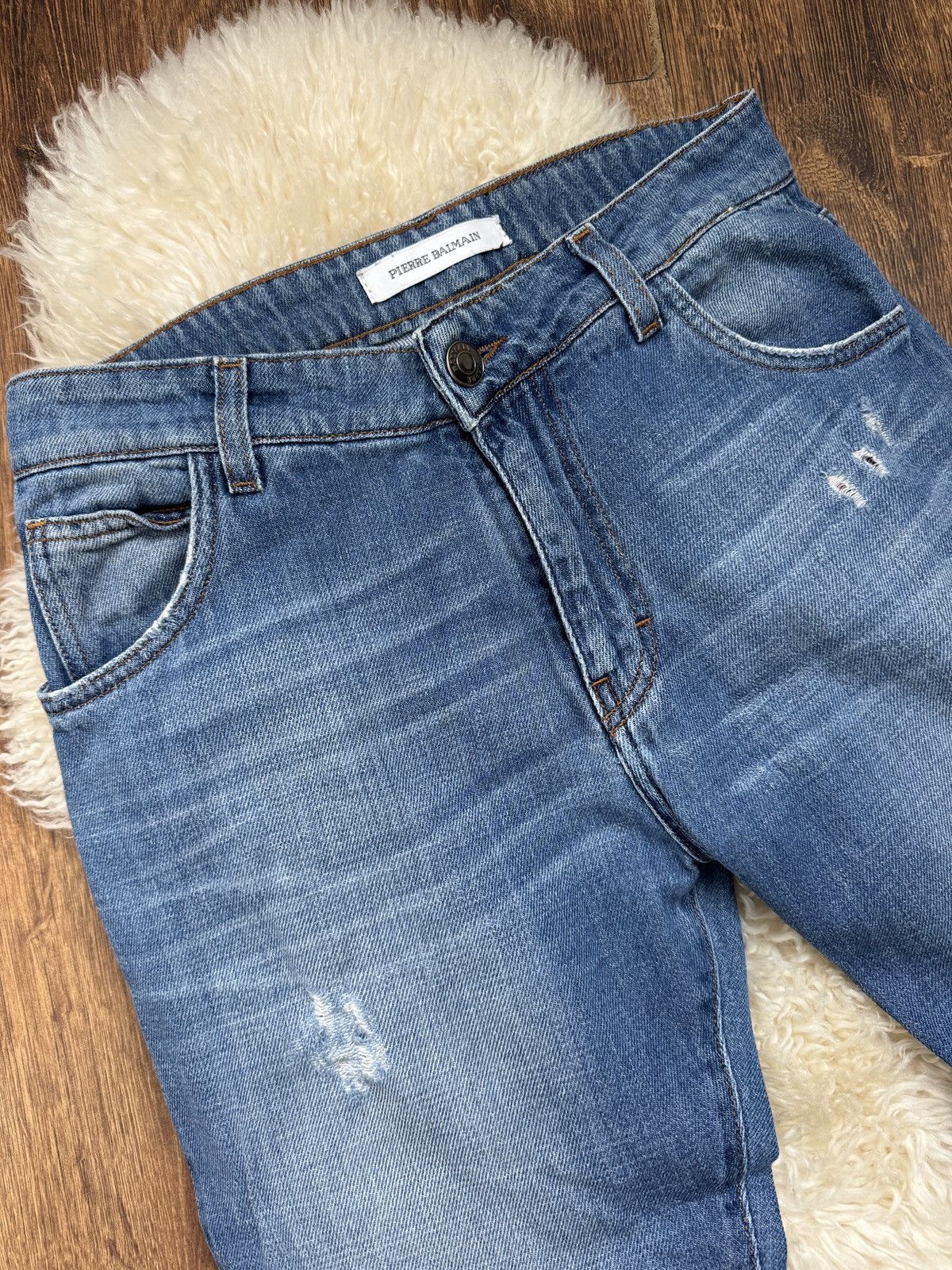 Pierre Balmain Pierre Balmain blue denim jeans Size 25" / US 0 / IT 36 - 4 Thumbnail