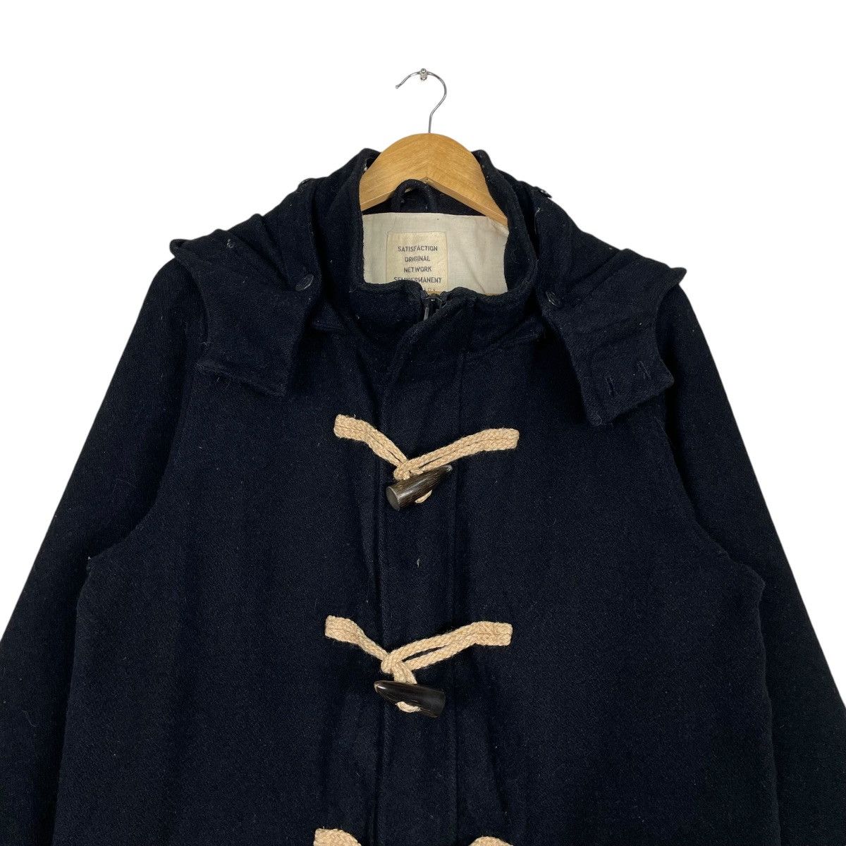 Designer × Issey Miyake × Japanese Brand 💥JPN SONS ARCHIVE TOGGLE HOODIE JACKET Size US M / EU 48-50 / 2 - 2 Thumbnail